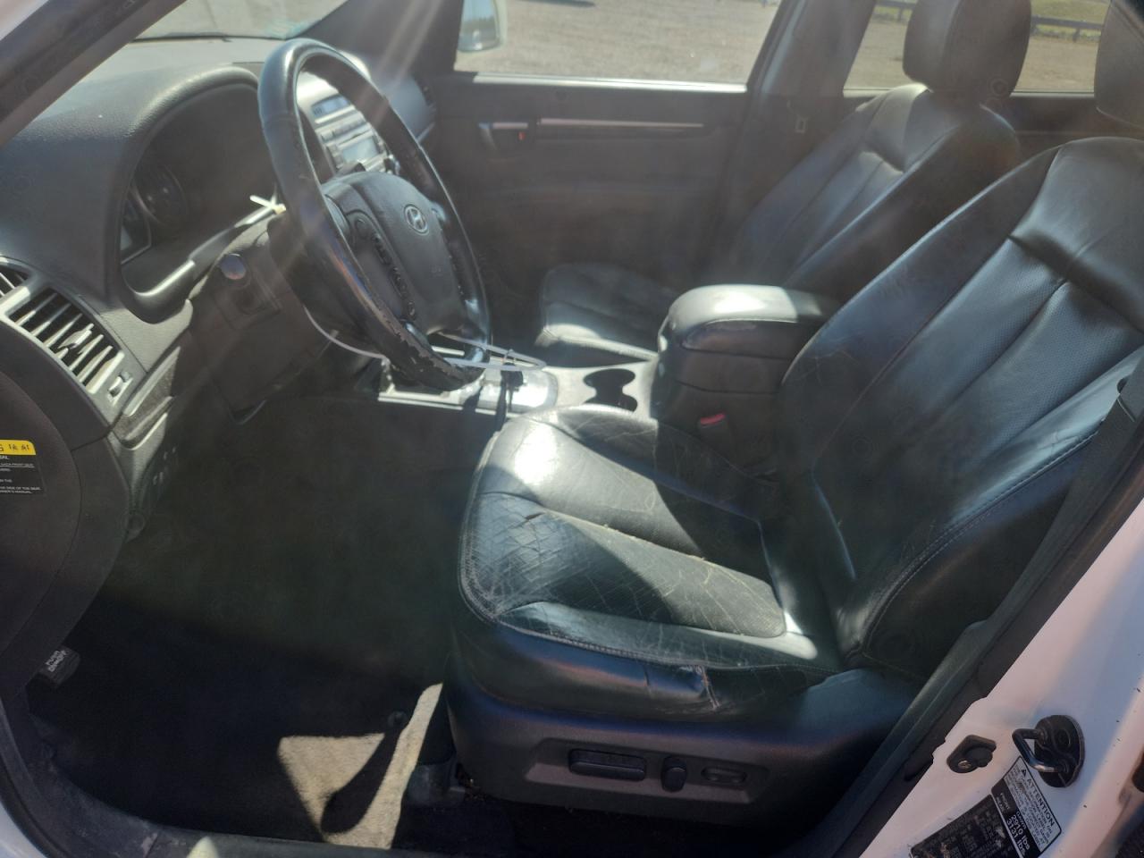 2008 Hyundai Santa Fe Se White vin: 5NMSH13EX8H143967
