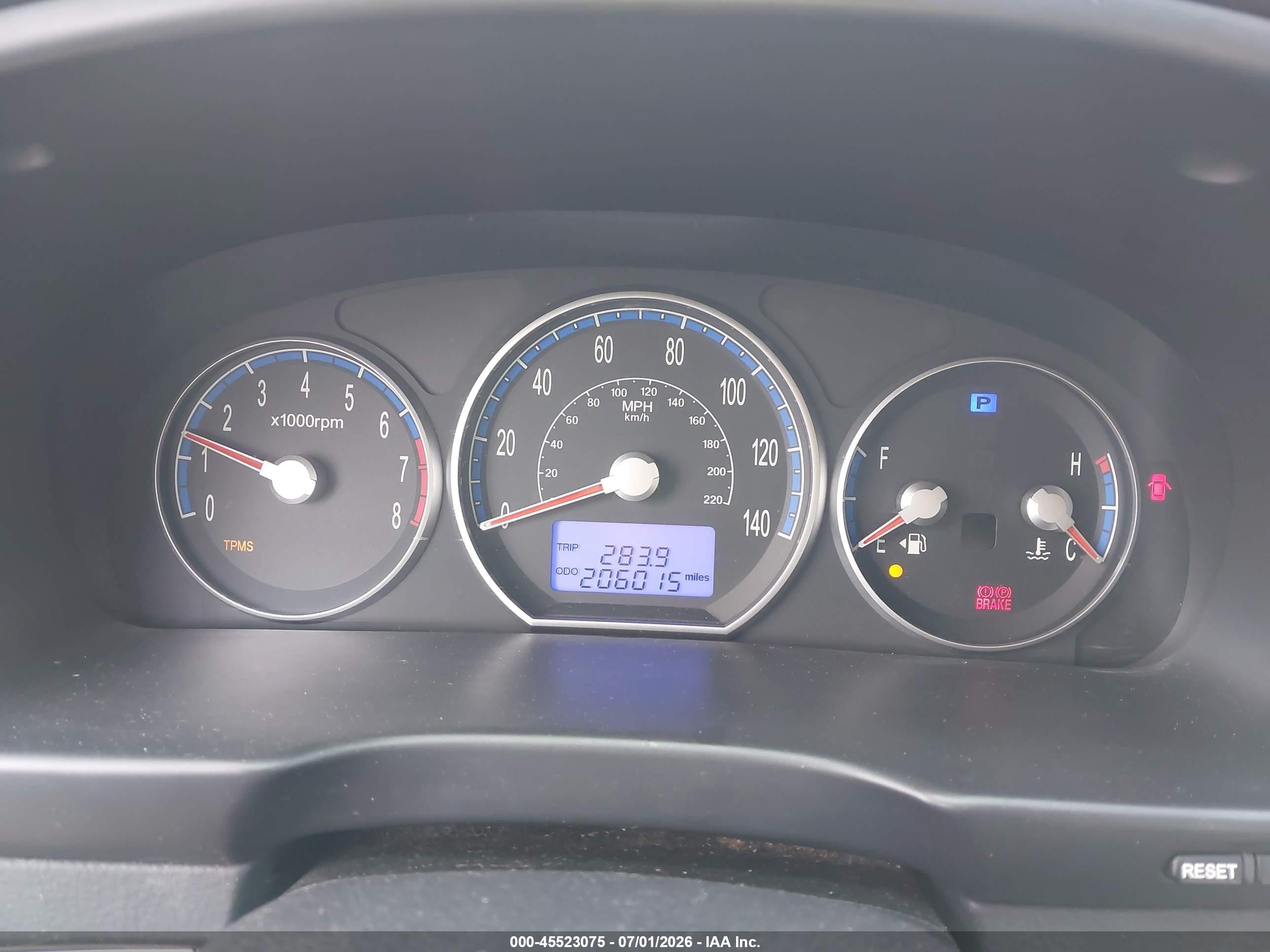 2009 Hyundai Santa Fe Se Silver vin: 5NMSH13EX9H238577