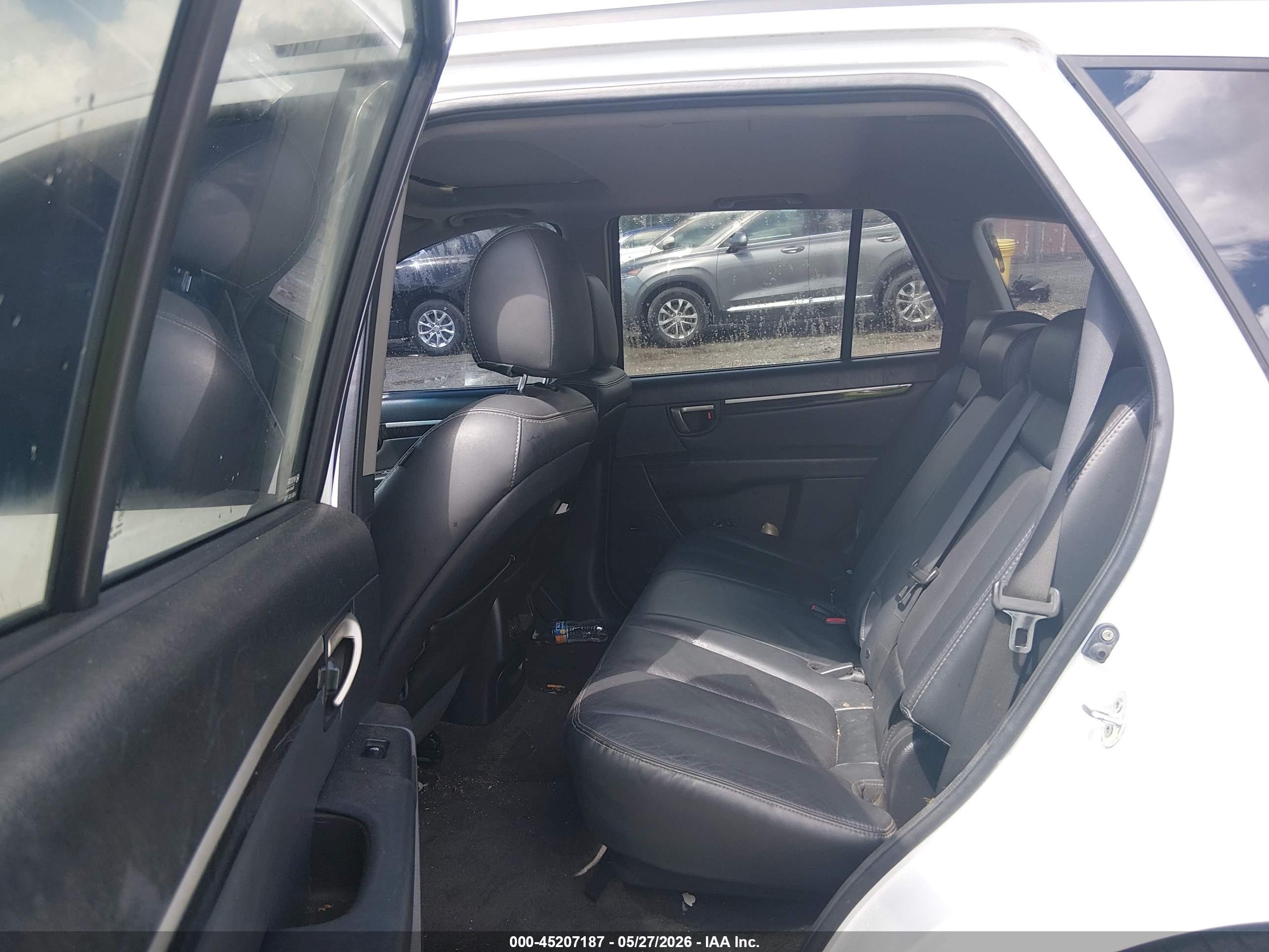 2009 Hyundai Santa Fe Limited White vin: 5NMSH13EX9H257565