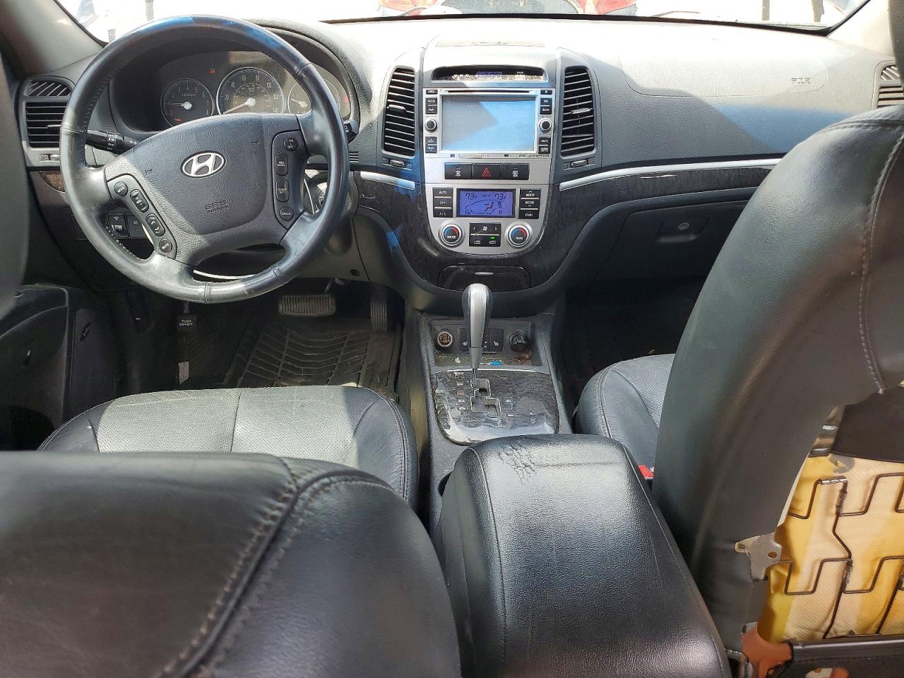 2009 Hyundai Santa Fe Limited Black vin: 5NMSH13EX9H292400