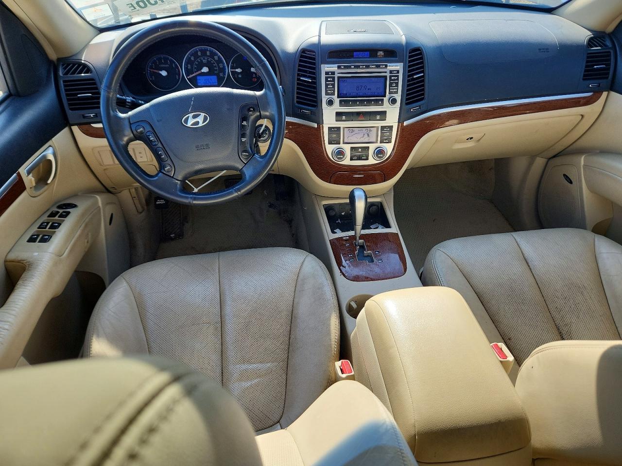 2009 Hyundai Santa Fe Limited Белый vin: 5NMSH13EX9H313567