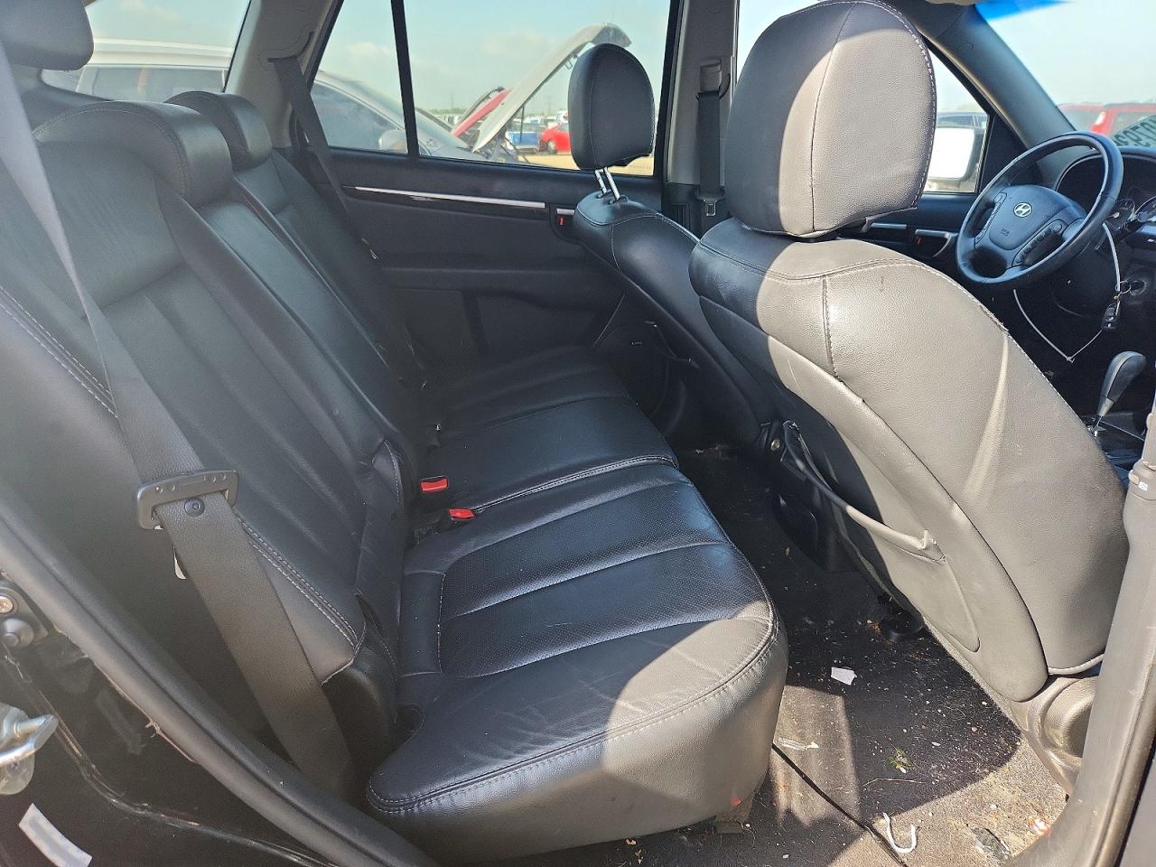 2009 Hyundai Santa Fe Limited Black vin: 5NMSH13EX9H324696