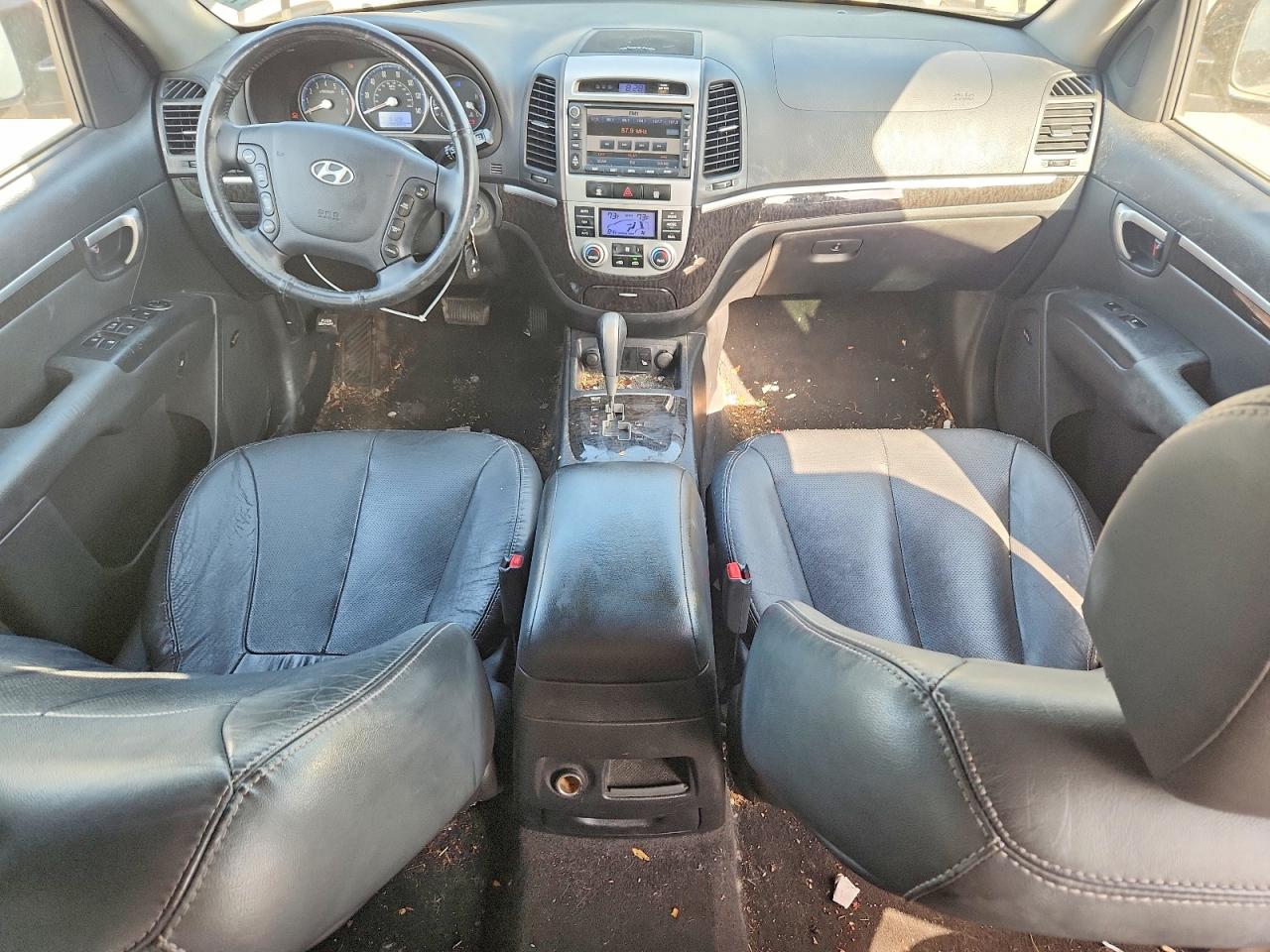 2009 Hyundai Santa Fe Limited Black vin: 5NMSH13EX9H324696
