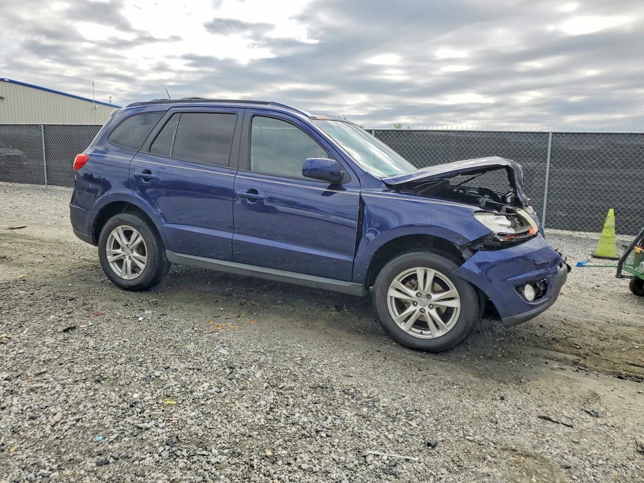2010 Hyundai Santa Fe Se Blue vin: 5NMSH4AG0AH388756