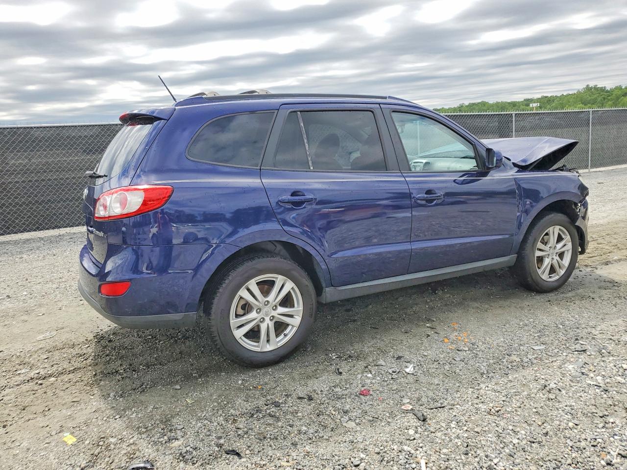 2010 Hyundai Santa Fe Se Blue vin: 5NMSH4AG0AH388756