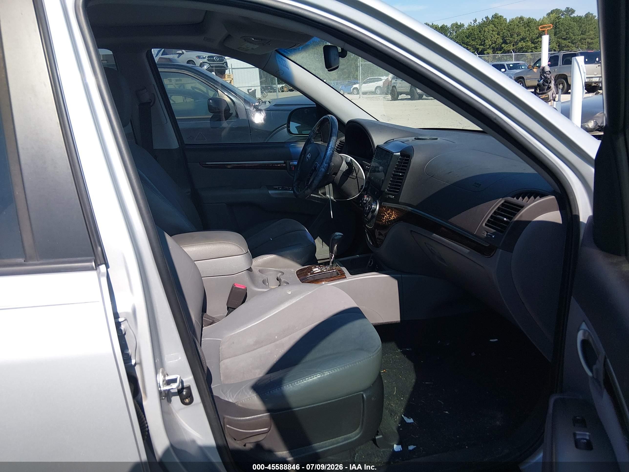 2010 Hyundai Santa Fe Se Серебряный vin: 5NMSH4AG0AH395223