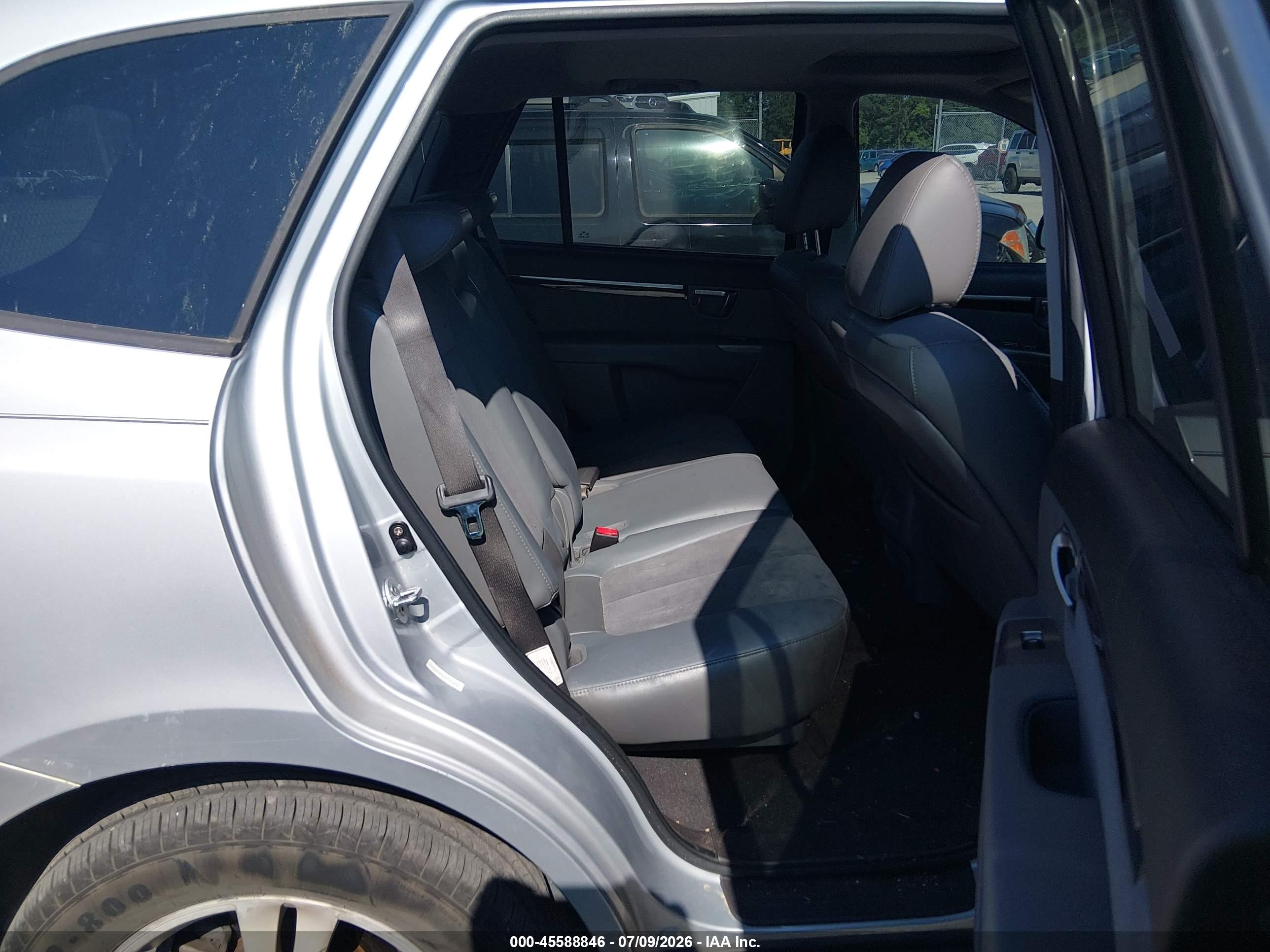 2010 Hyundai Santa Fe Se Серебряный vin: 5NMSH4AG0AH395223