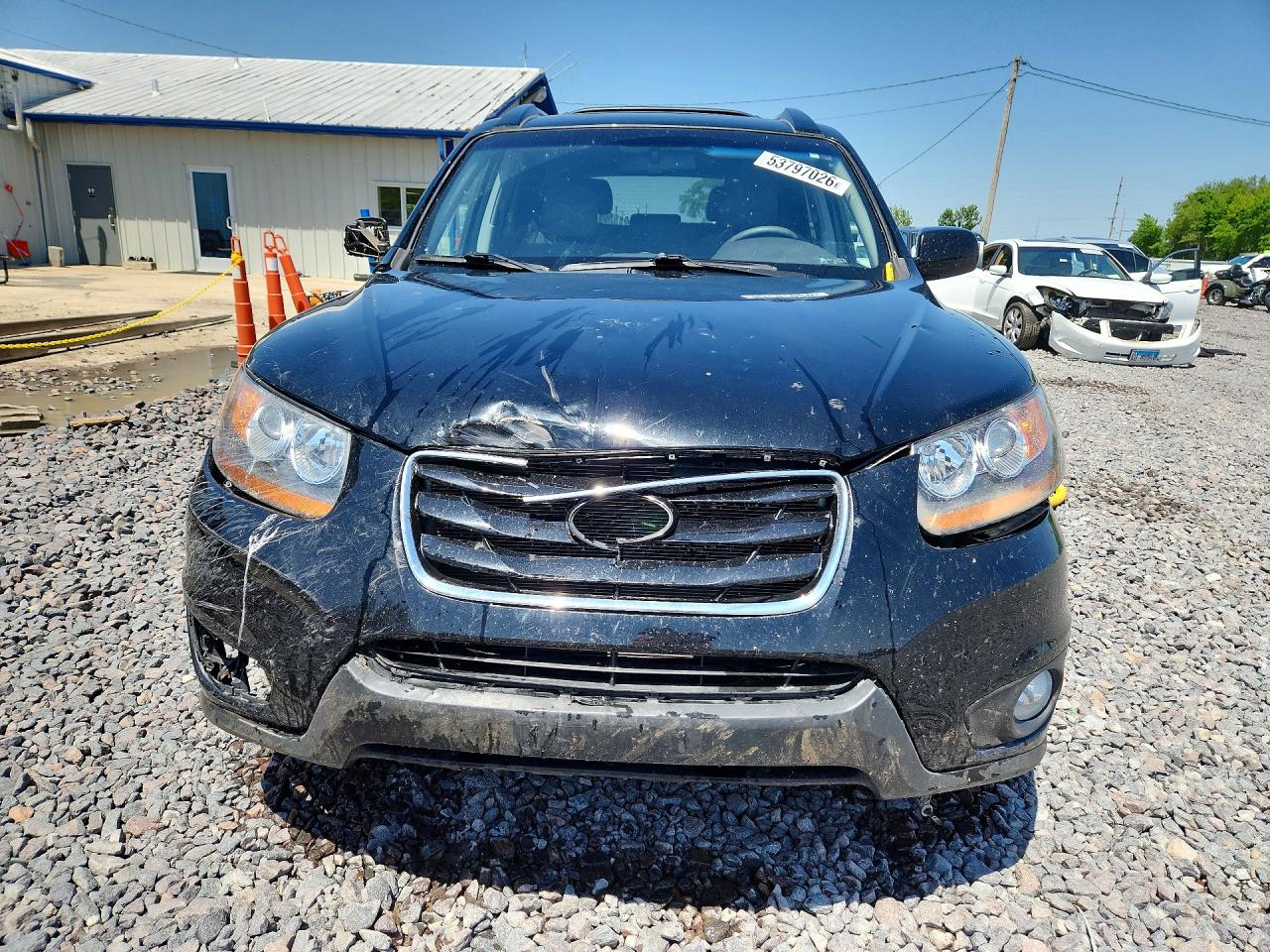 2010 Hyundai Santa Fe Se Black vin: 5NMSH4AG1AH374915