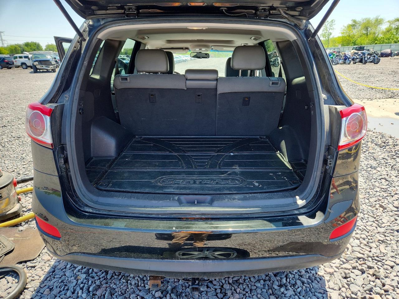 2010 Hyundai Santa Fe Se Black vin: 5NMSH4AG1AH374915