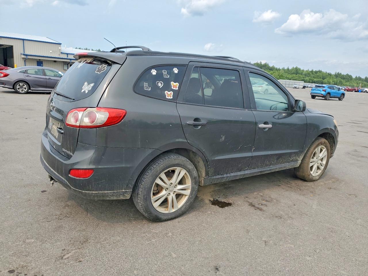 2010 Hyundai Santa Fe Se Gray vin: 5NMSH4AG2AH354141