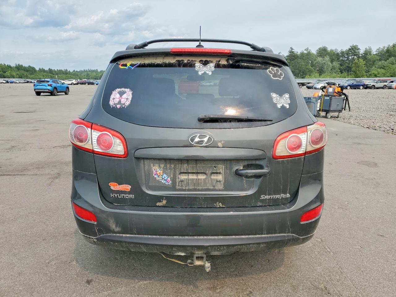 2010 Hyundai Santa Fe Se Gray vin: 5NMSH4AG2AH354141