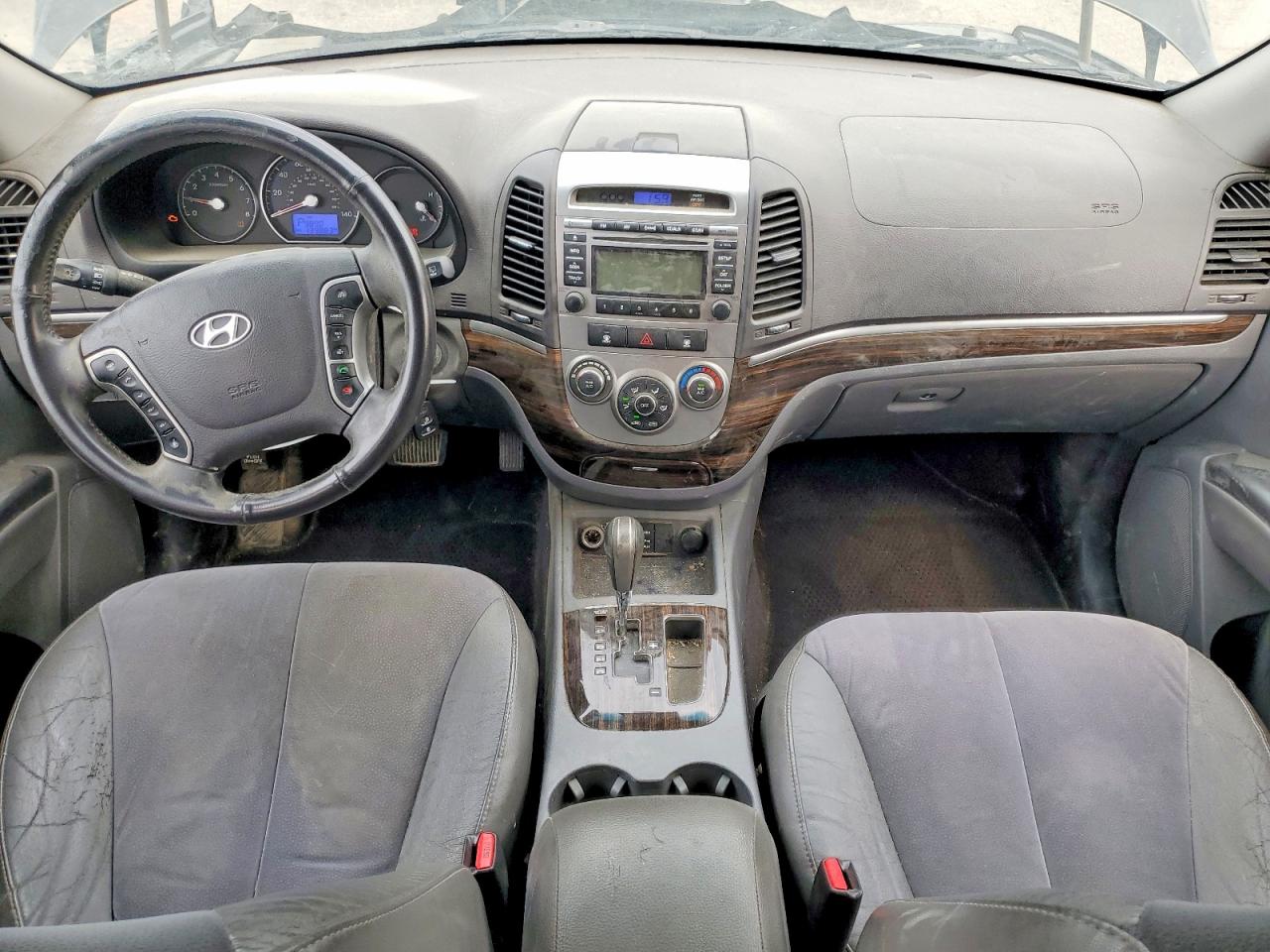2010 Hyundai Santa Fe Se Gray vin: 5NMSH4AG2AH354141