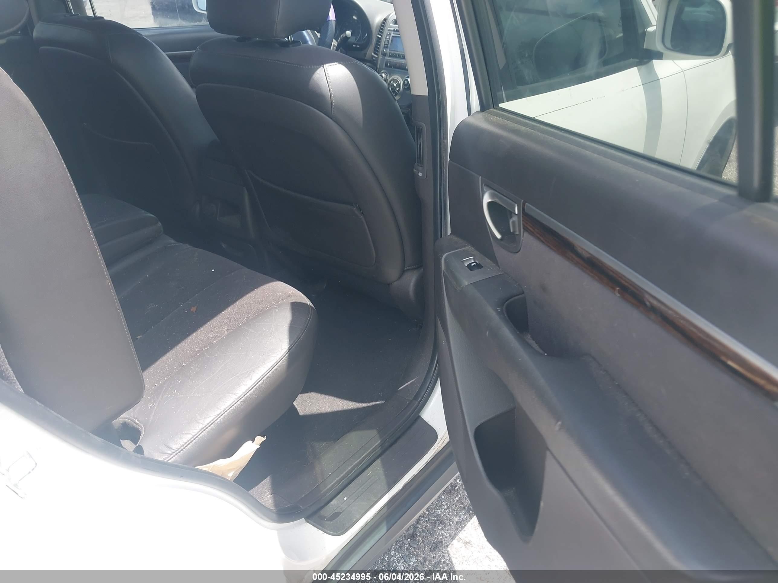 2010 Hyundai Santa Fe Se White vin: 5NMSH4AG2AH362207