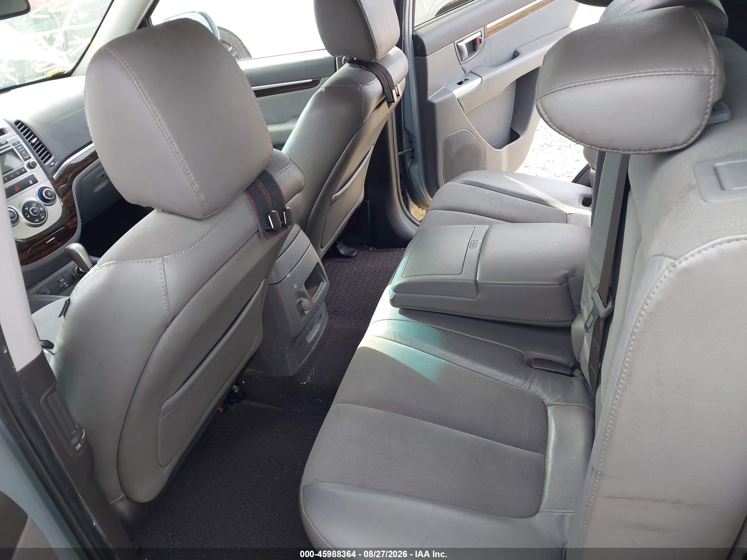 2010 Hyundai Santa Fe Se Blue vin: 5NMSH4AG2AH408893