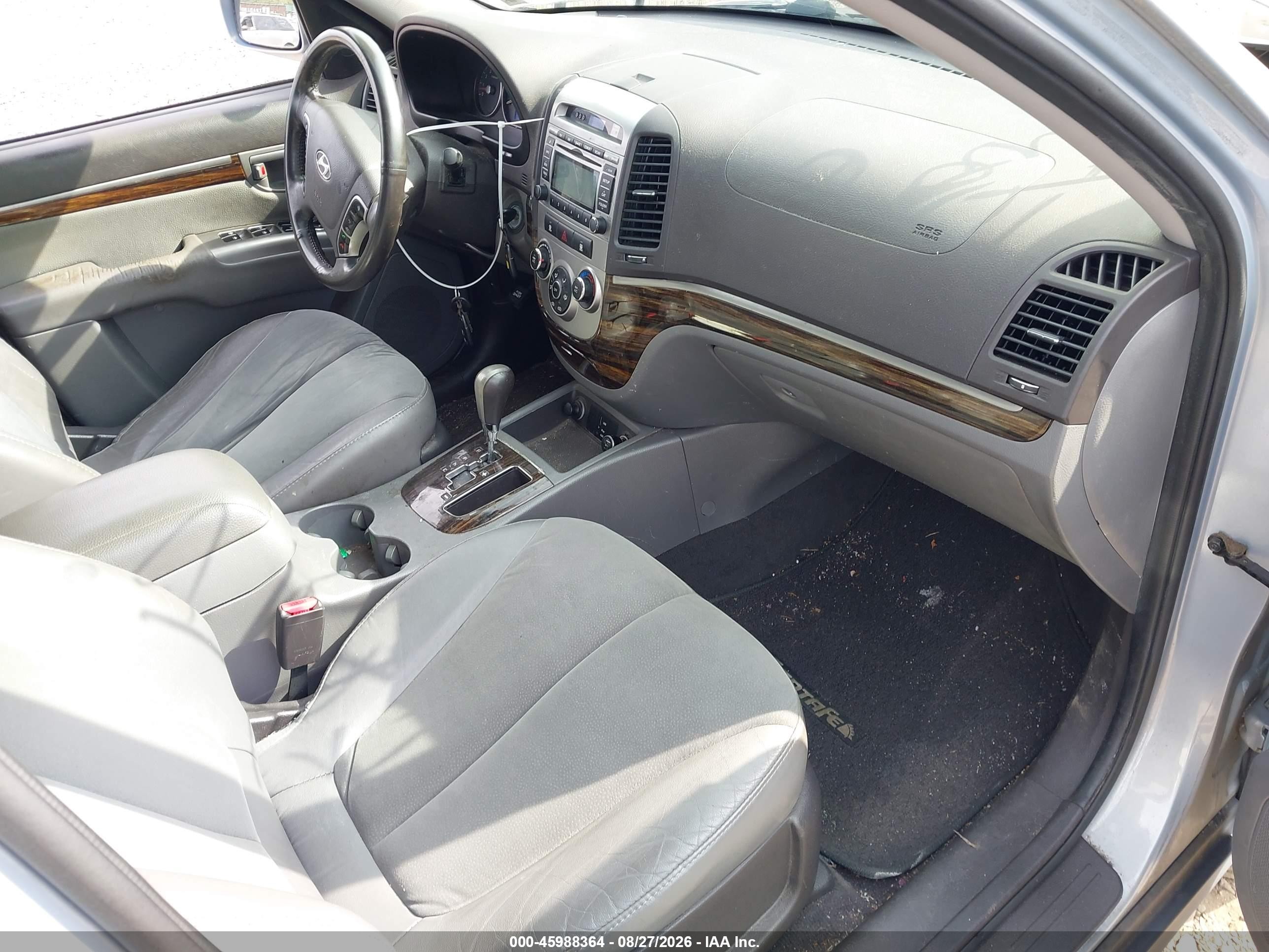 2010 Hyundai Santa Fe Se Blue vin: 5NMSH4AG2AH408893