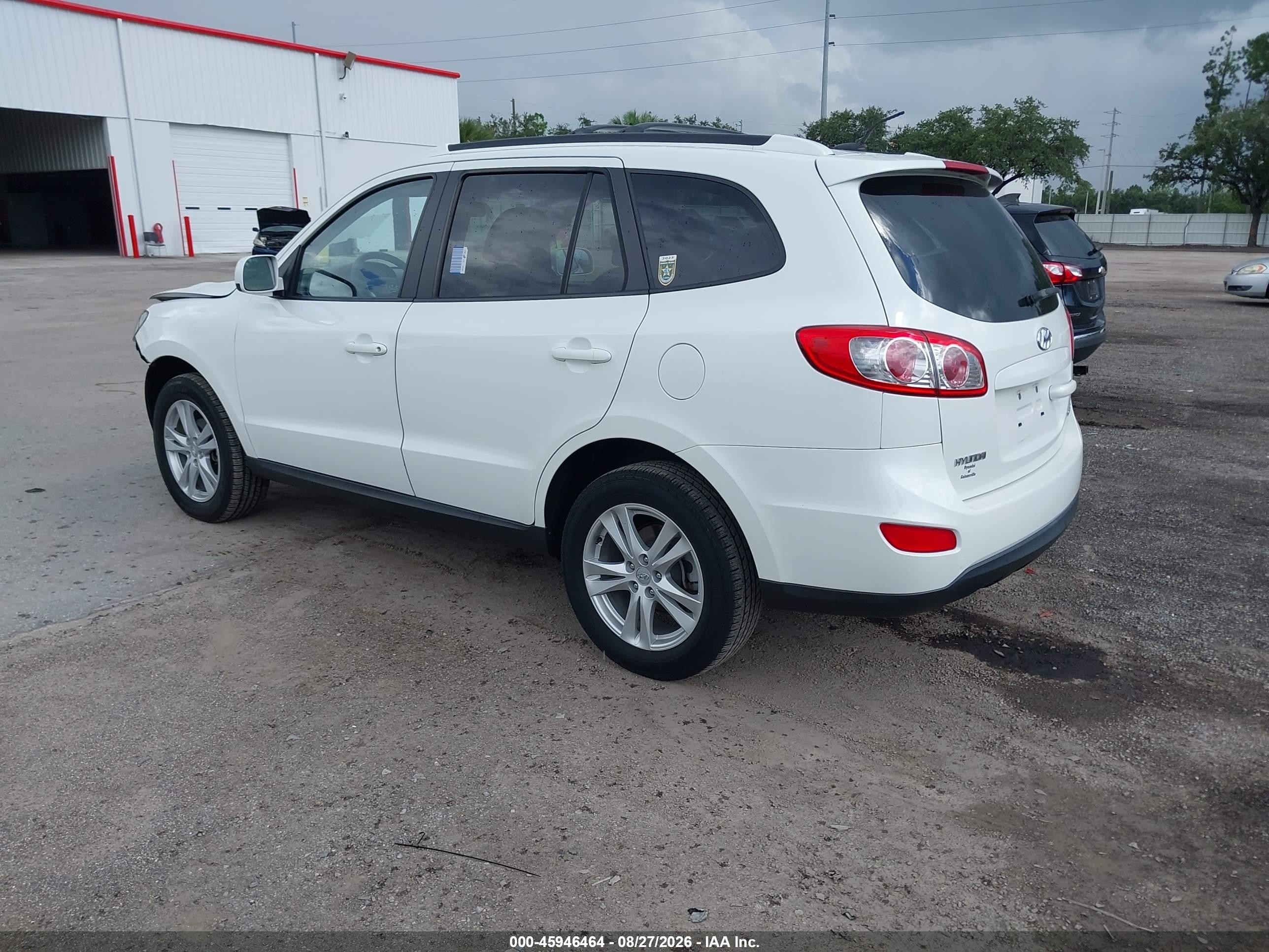 2010 Hyundai Santa Fe Se Белый vin: 5NMSH4AG3AH349868