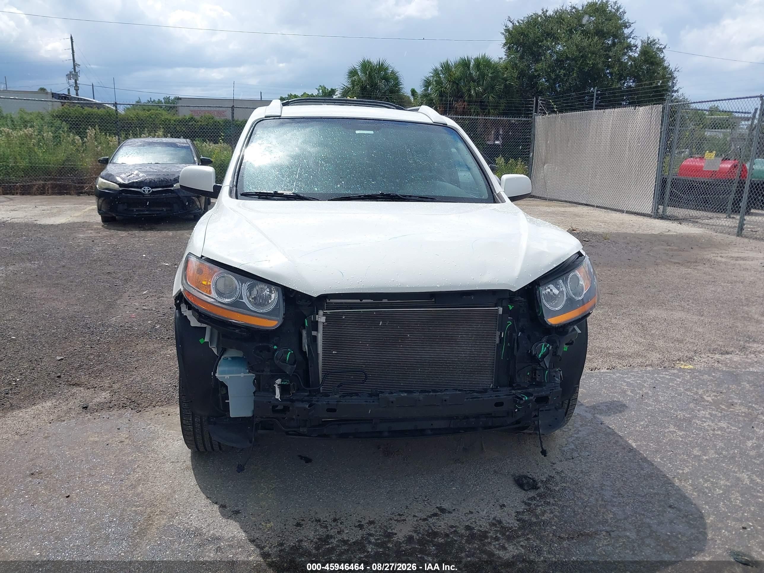 2010 Hyundai Santa Fe Se Белый vin: 5NMSH4AG3AH349868