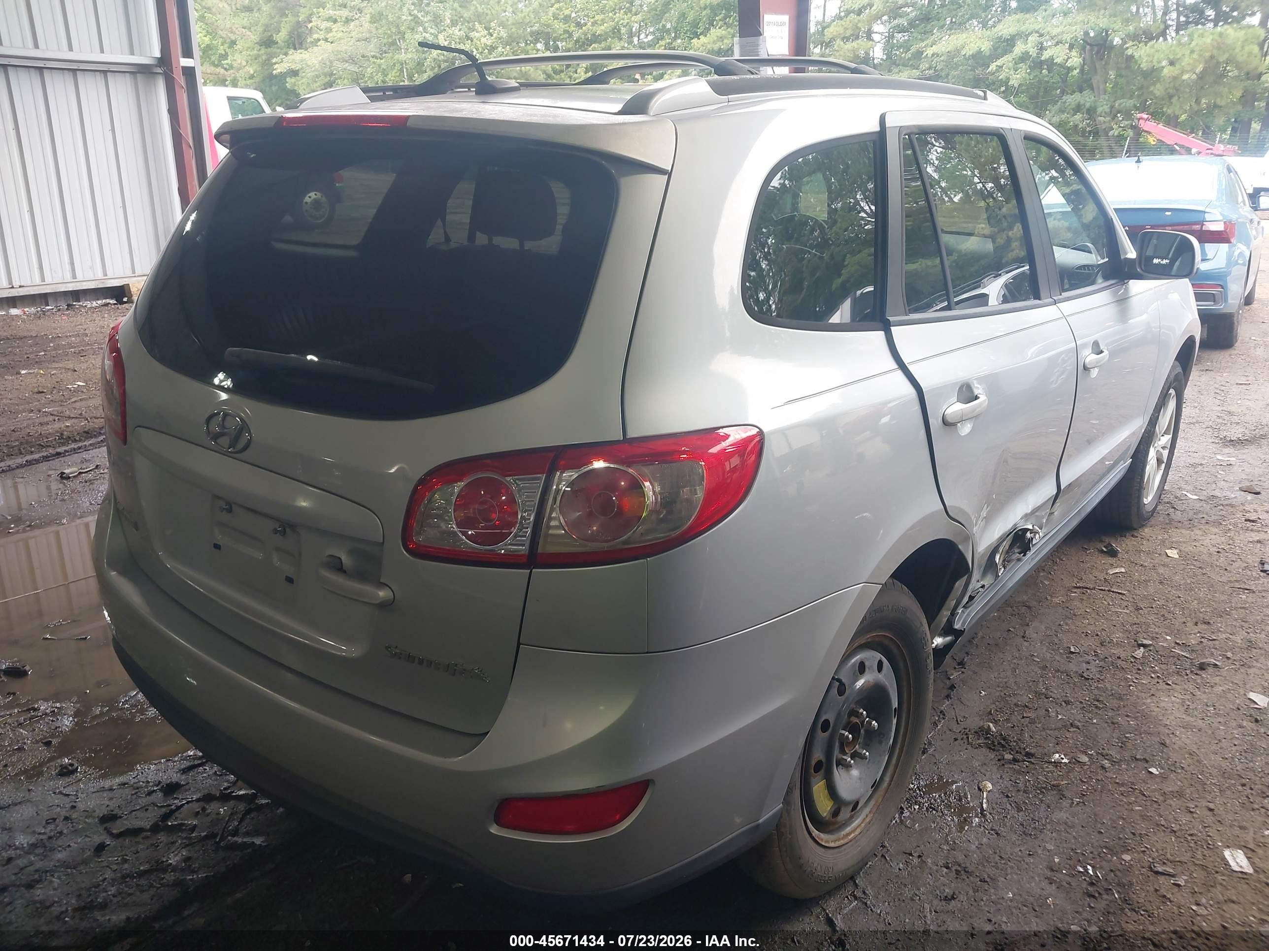 2010 Hyundai Santa Fe Se Gray vin: 5NMSH4AG3AH392610