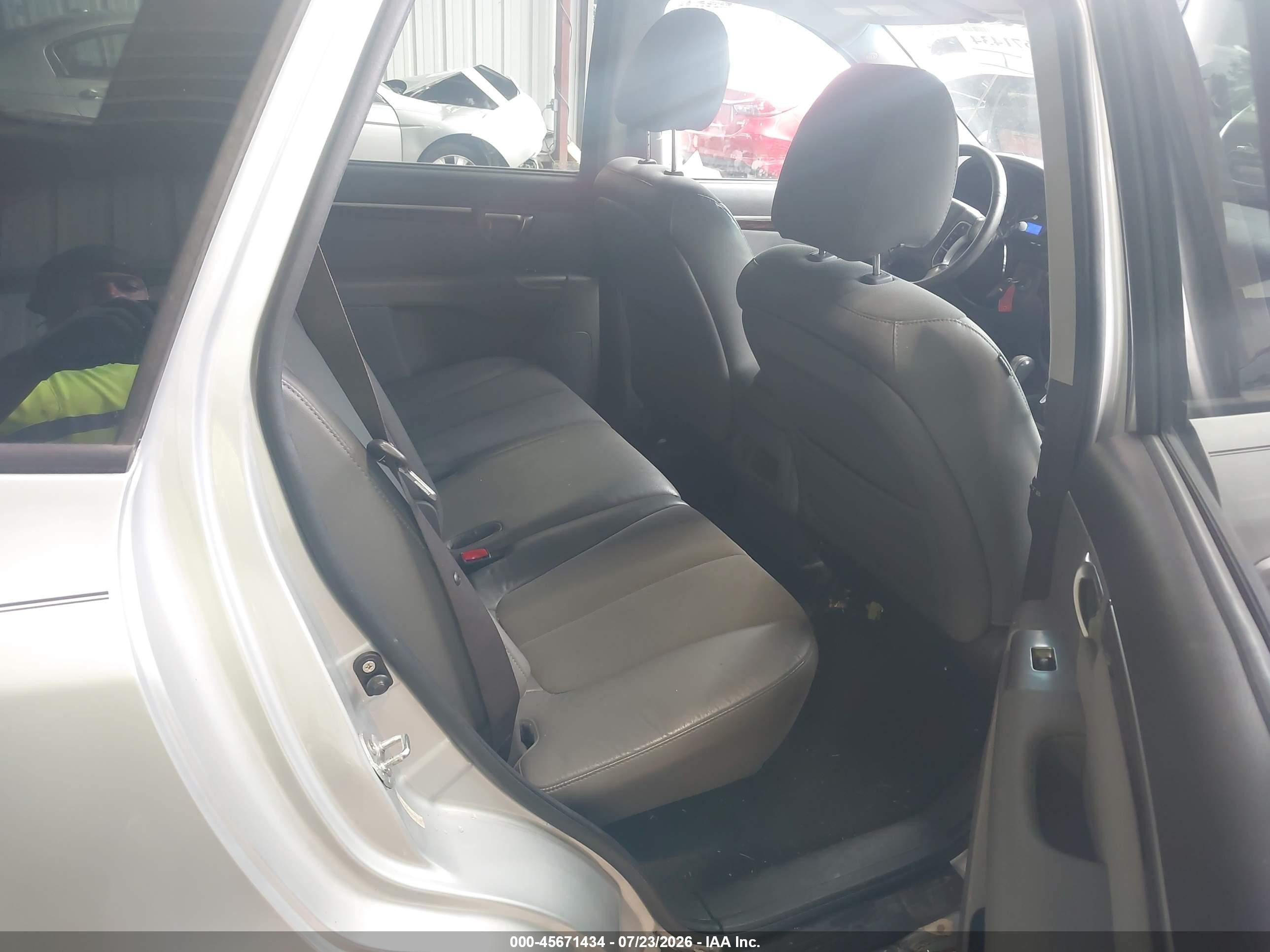 2010 Hyundai Santa Fe Se Gray vin: 5NMSH4AG3AH392610