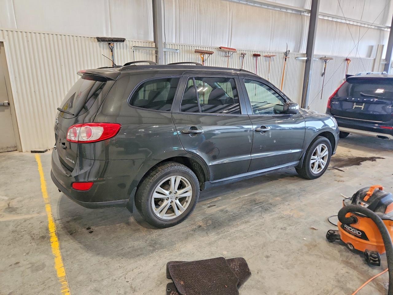2010 Hyundai Santa Fe Se Gray vin: 5NMSH4AG3AH398553