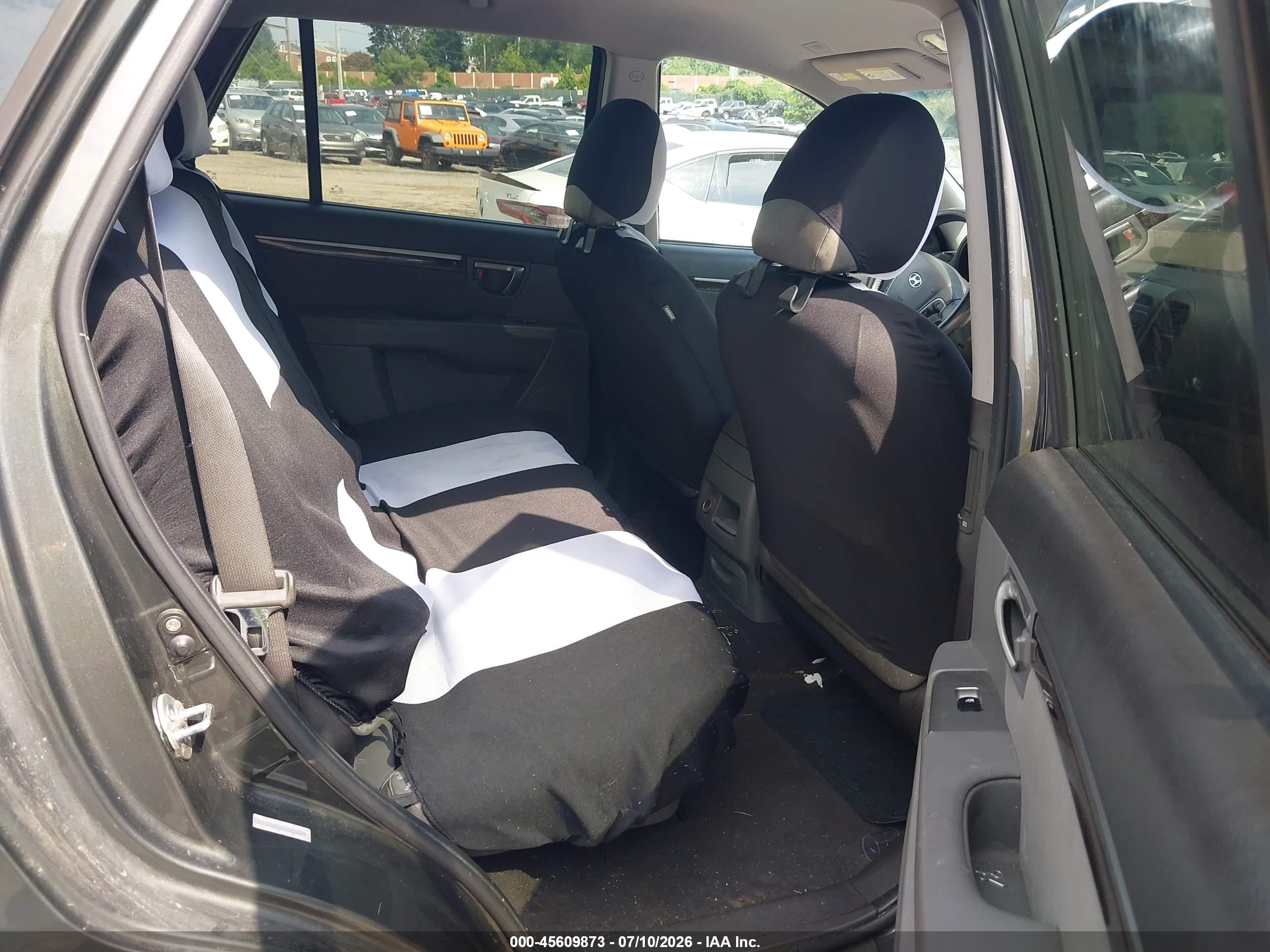 2010 Hyundai Santa Fe Se Gray vin: 5NMSH4AG4AH346316
