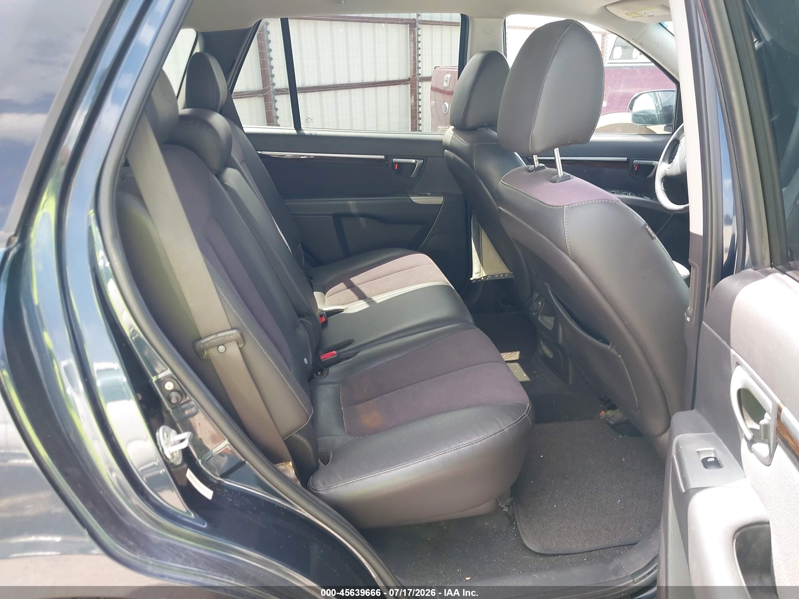2010 Hyundai Santa Fe Se Gray vin: 5NMSH4AG4AH357221