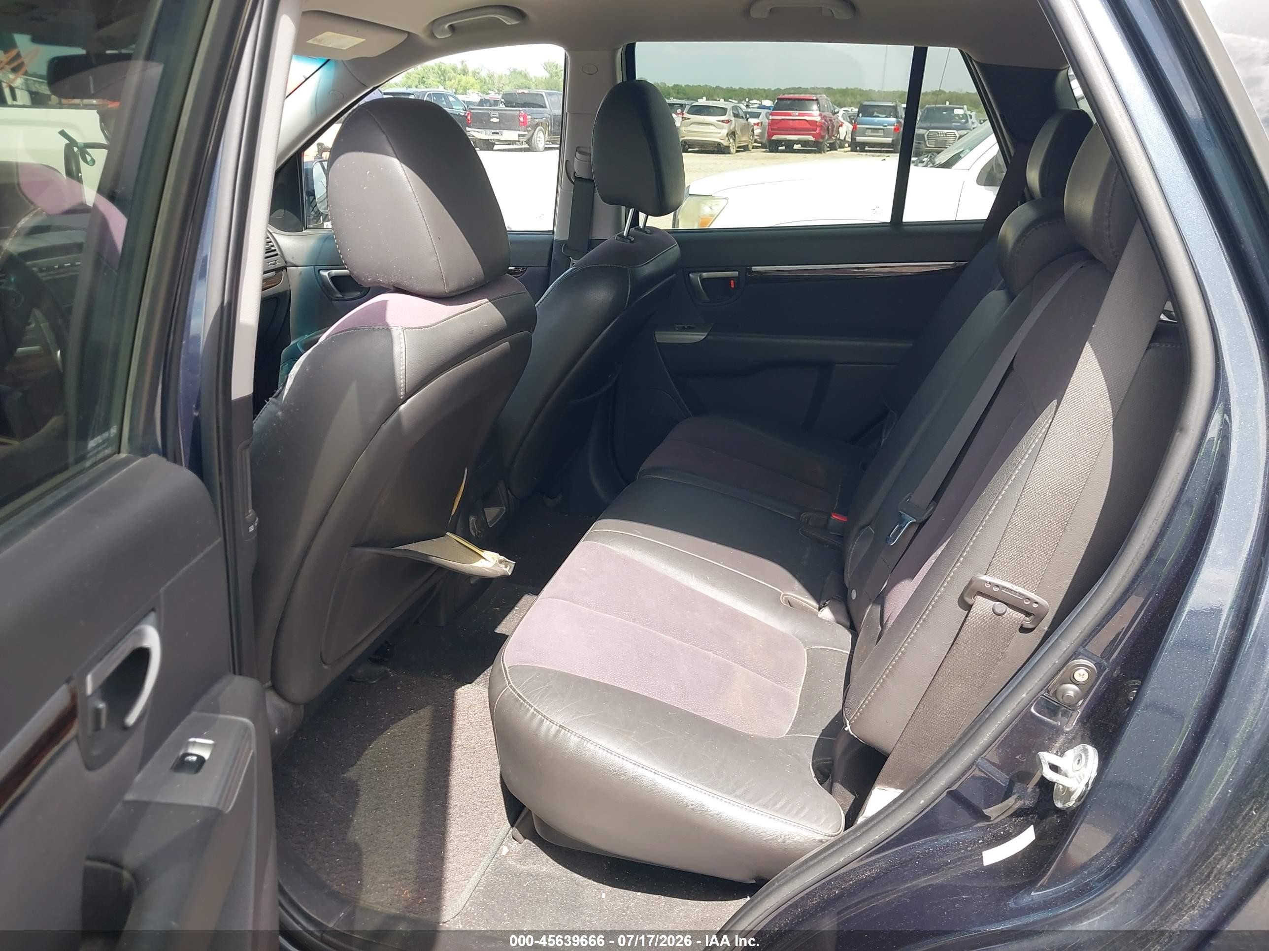 2010 Hyundai Santa Fe Se Gray vin: 5NMSH4AG4AH357221