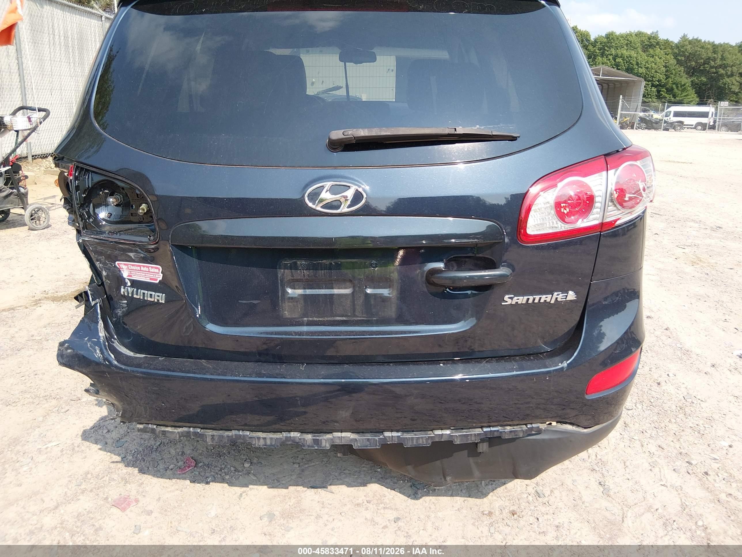 2010 Hyundai Santa Fe Se Синий vin: 5NMSH4AG4AH397637