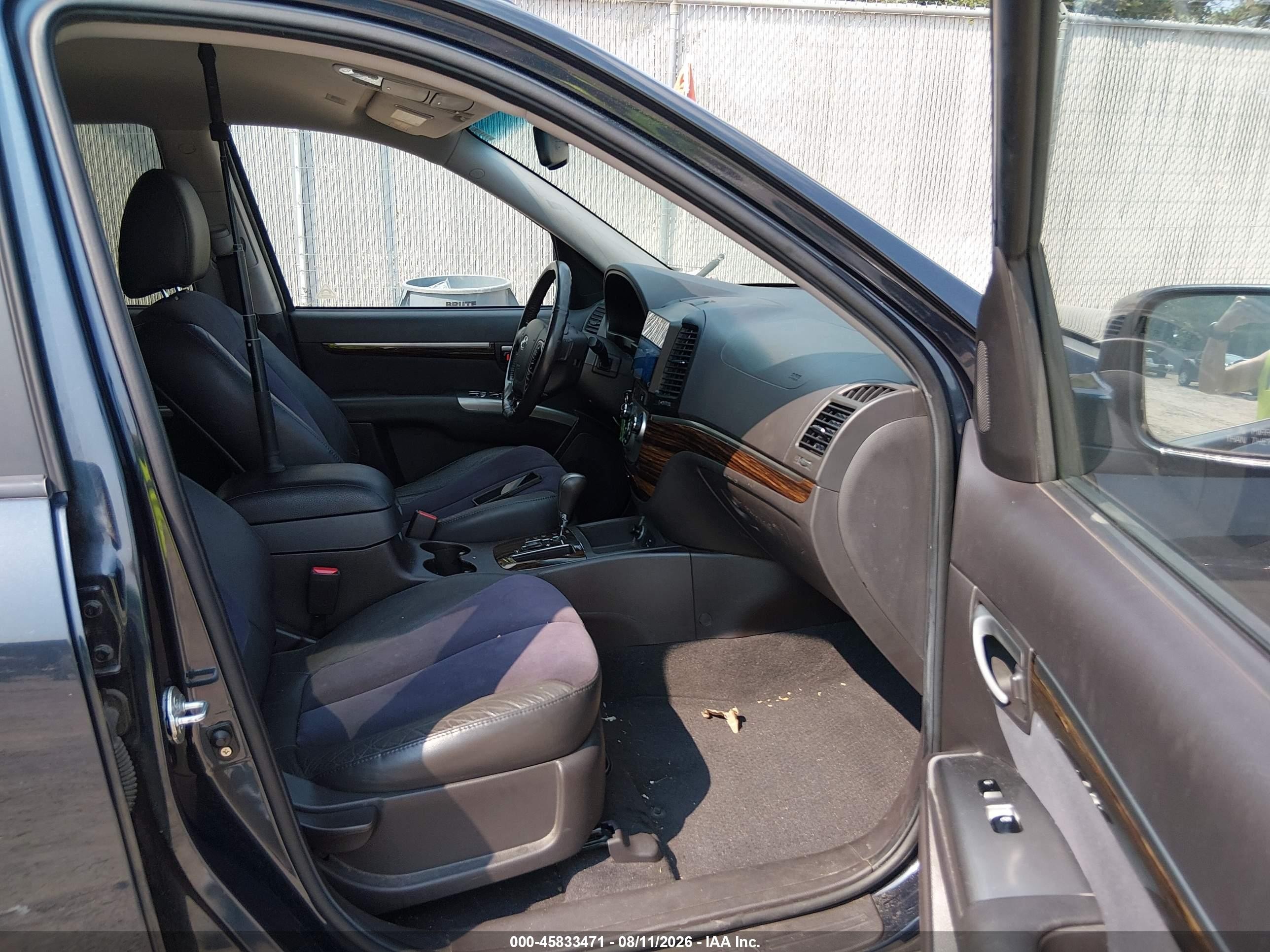 2010 Hyundai Santa Fe Se Синий vin: 5NMSH4AG4AH397637