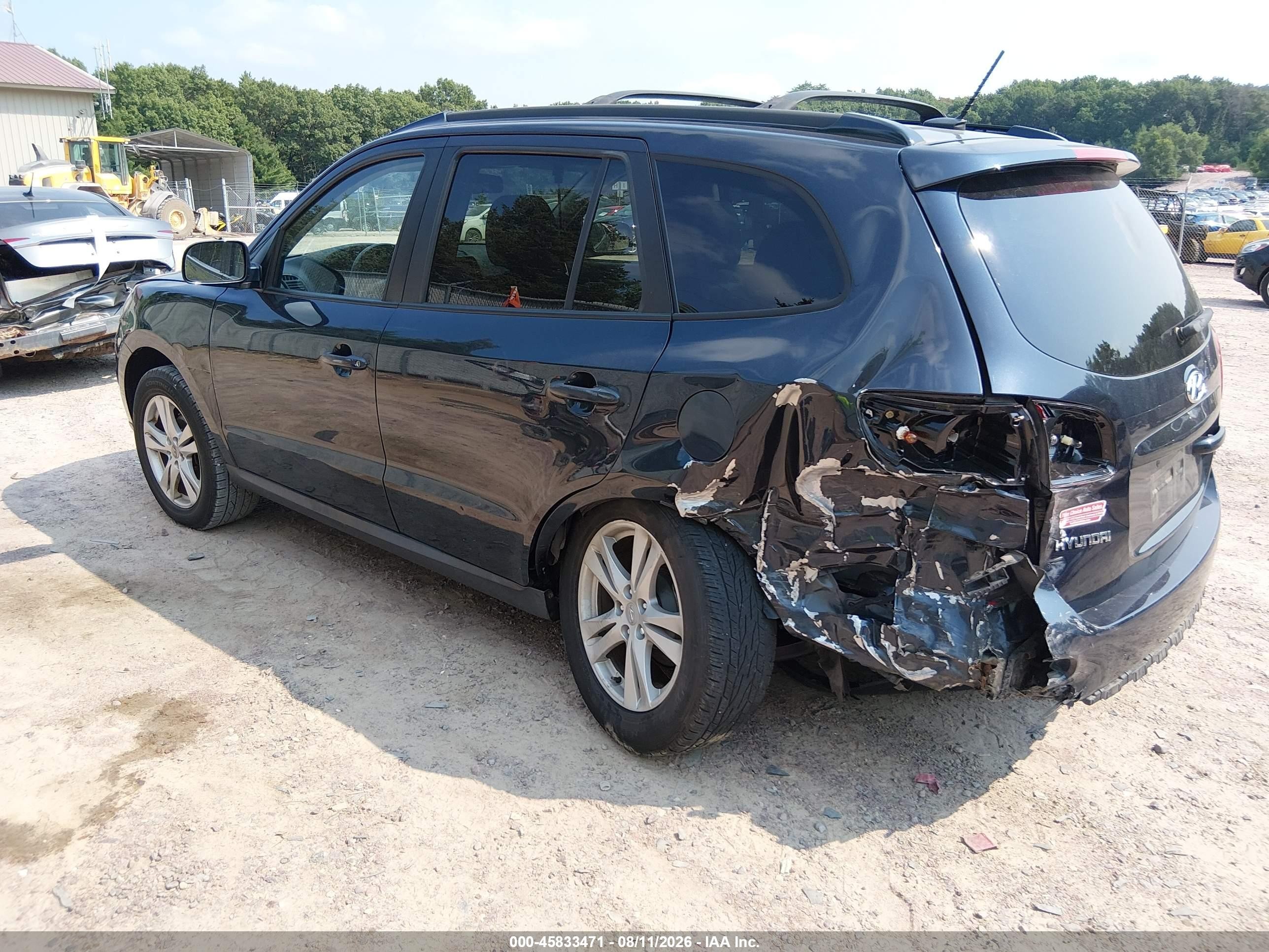 2010 Hyundai Santa Fe Se Синий vin: 5NMSH4AG4AH397637
