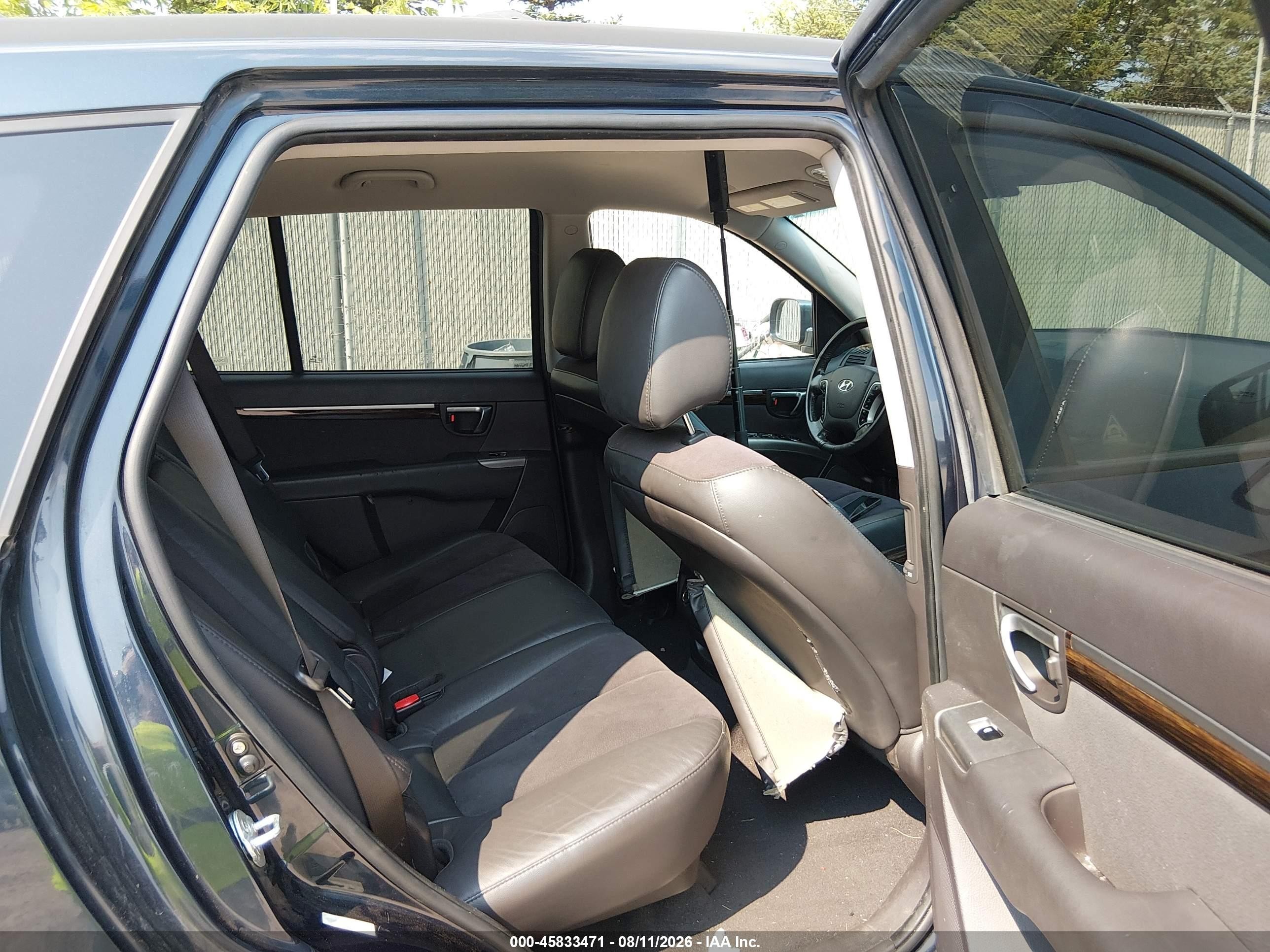 2010 Hyundai Santa Fe Se Синий vin: 5NMSH4AG4AH397637