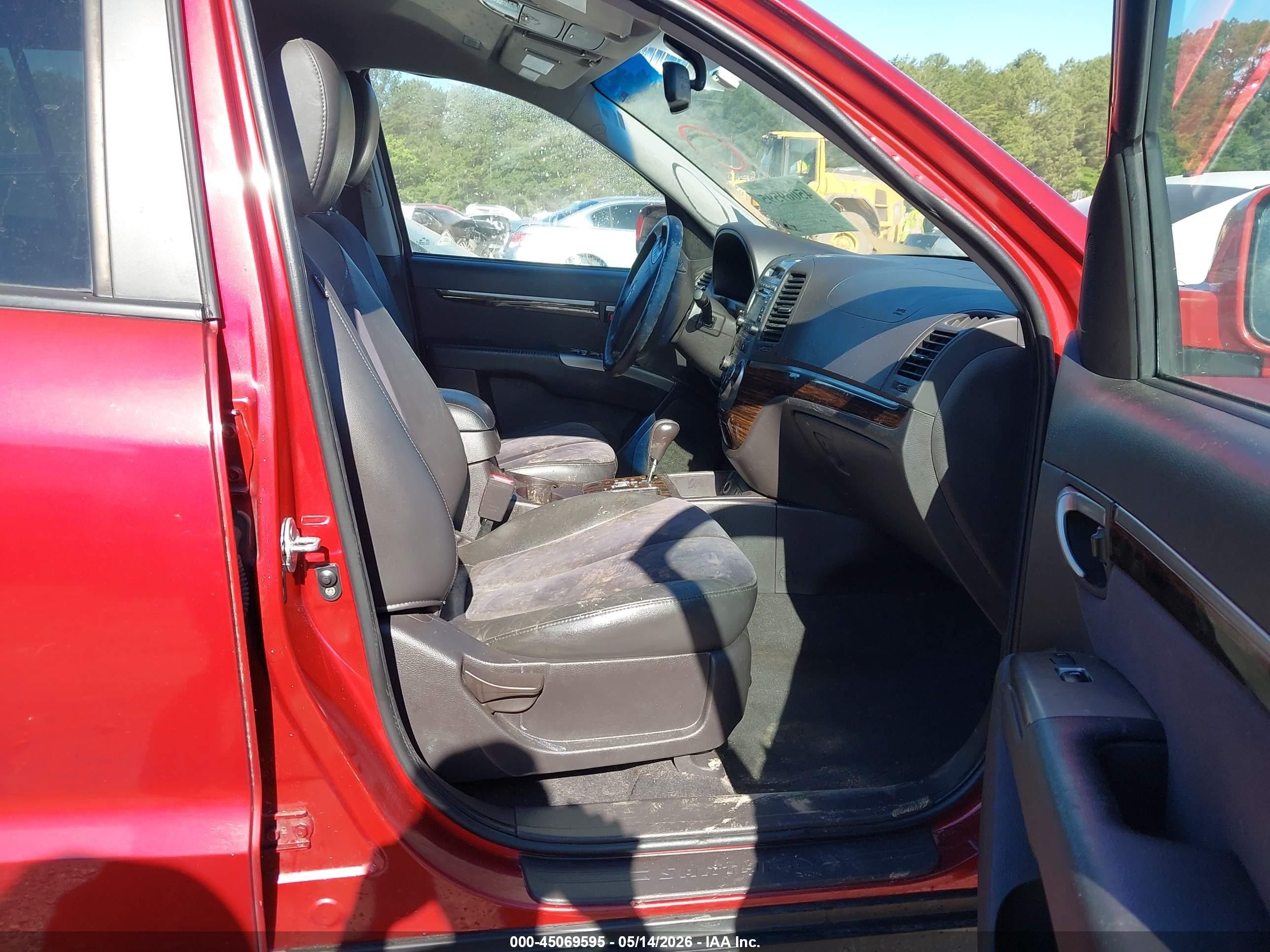 2010 Hyundai Santa Fe Se Темно-бордовый vin: 5NMSH4AG5AH397579