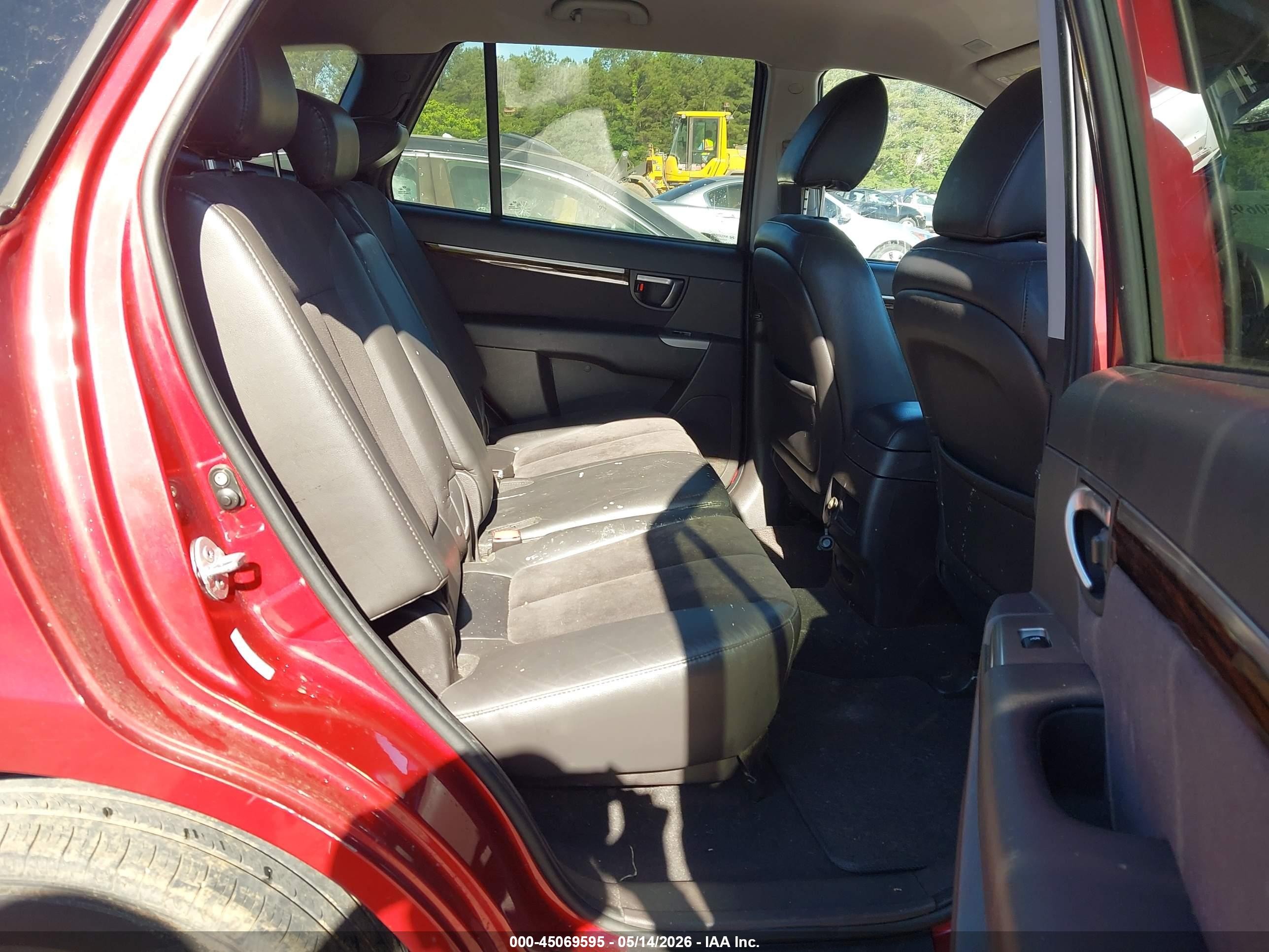 2010 Hyundai Santa Fe Se Темно-бордовый vin: 5NMSH4AG5AH397579