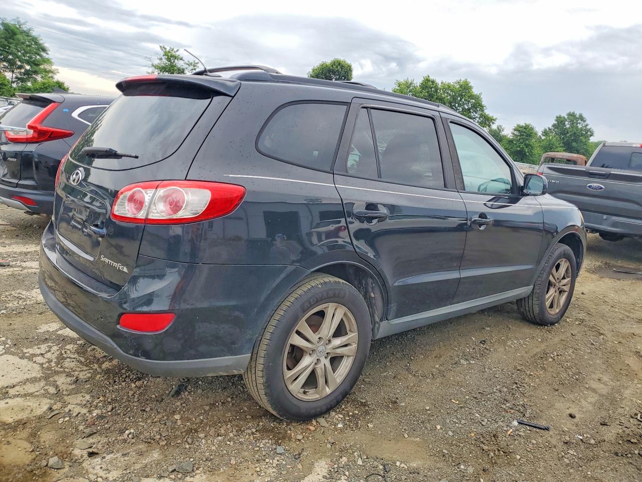 2010 Hyundai Santa Fe Se Black vin: 5NMSH4AG5AH397680