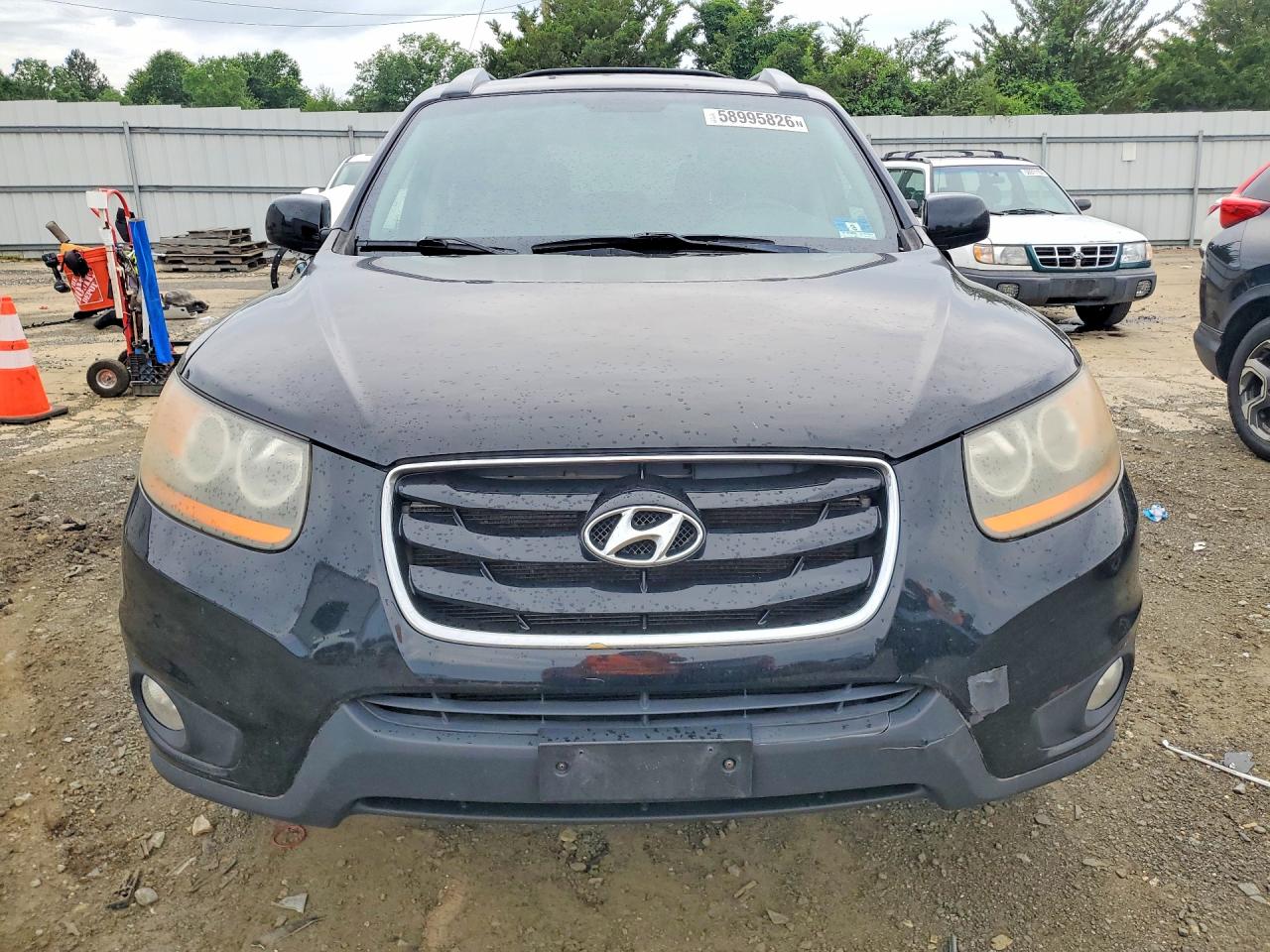 2010 Hyundai Santa Fe Se Black vin: 5NMSH4AG5AH397680