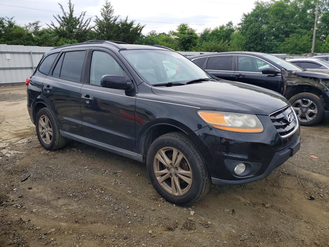 2010 Hyundai Santa Fe Se Black vin: 5NMSH4AG5AH397680