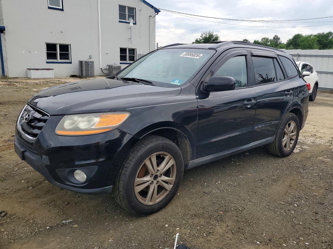 2010 Hyundai Santa Fe Se Black vin: 5NMSH4AG5AH397680