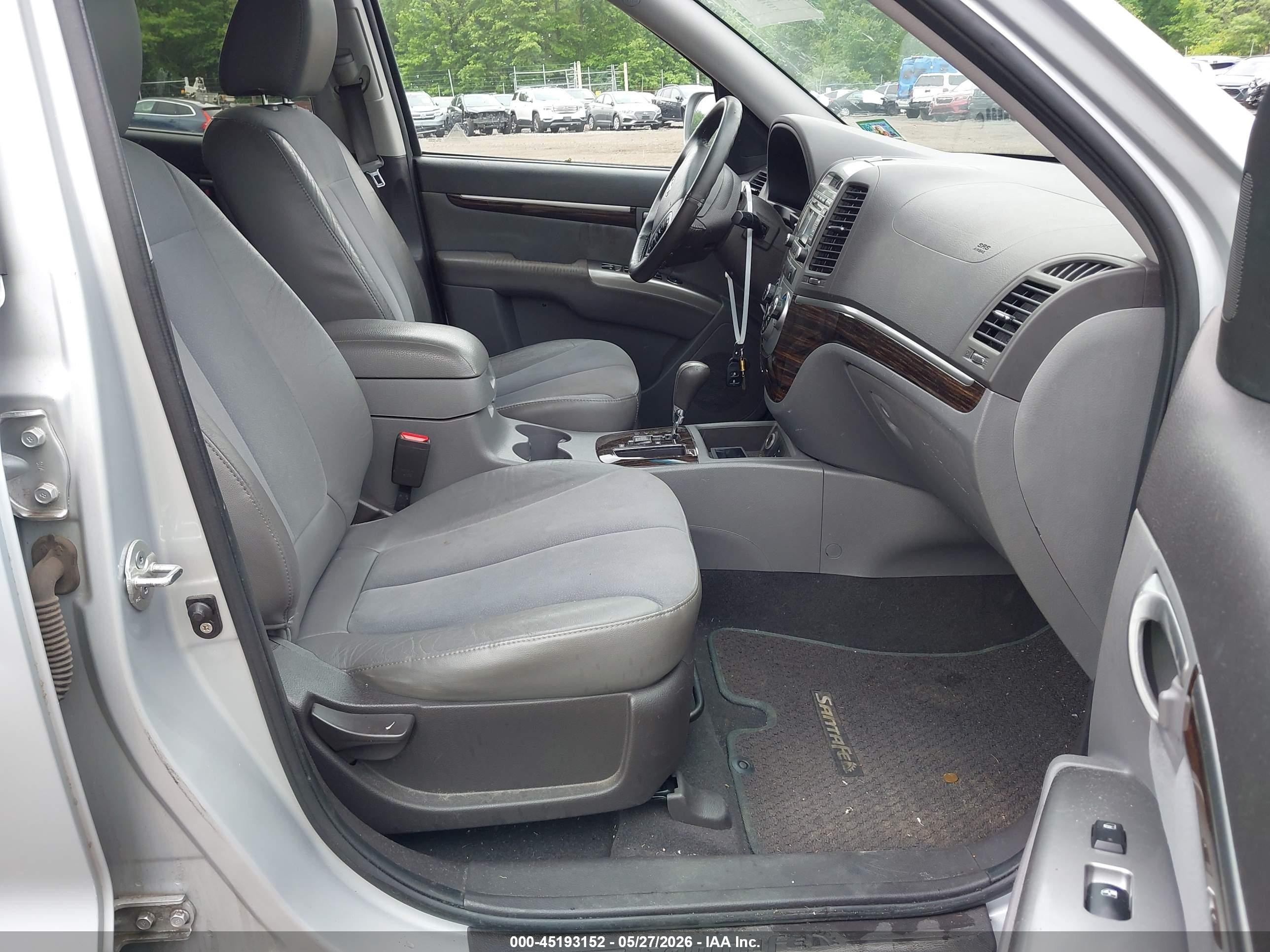 2010 Hyundai Santa Fe Se Серебряный vin: 5NMSH4AG6AH345247
