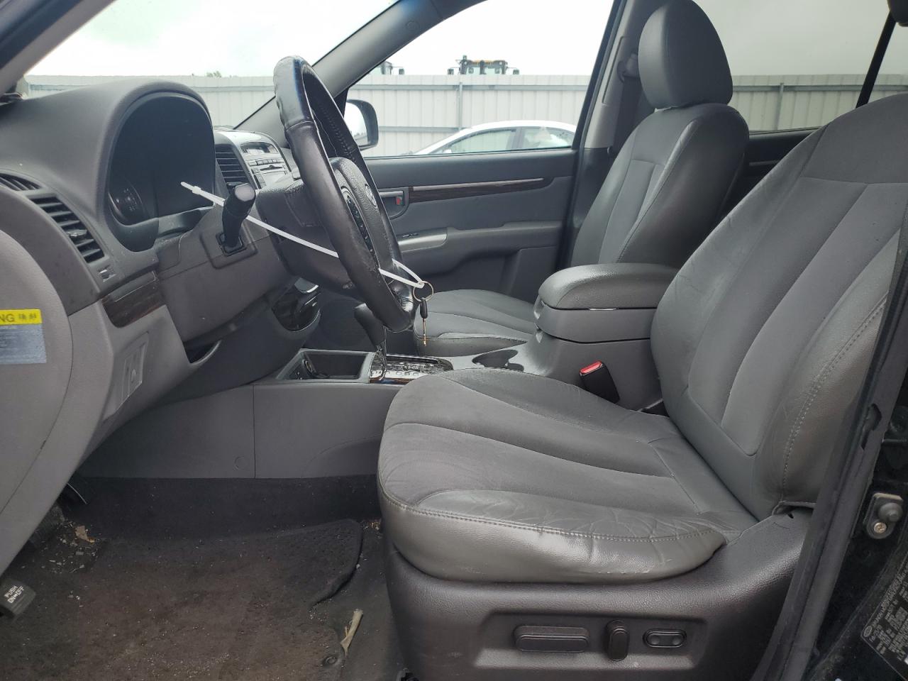 2010 Hyundai Santa Fe Se Black vin: 5NMSH4AG6AH371136
