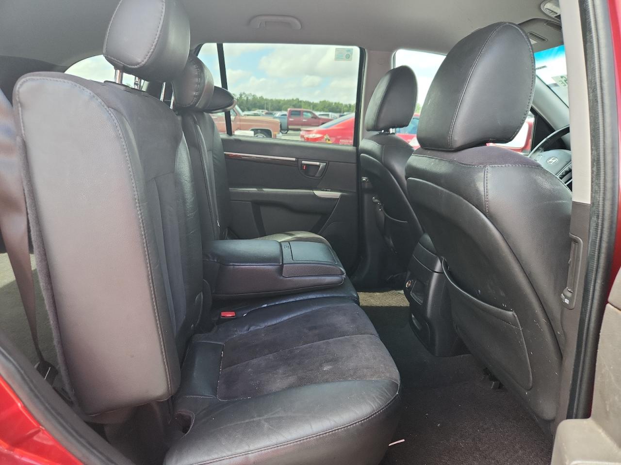 2010 Hyundai Santa Fe Se Red vin: 5NMSH4AG7AH392125