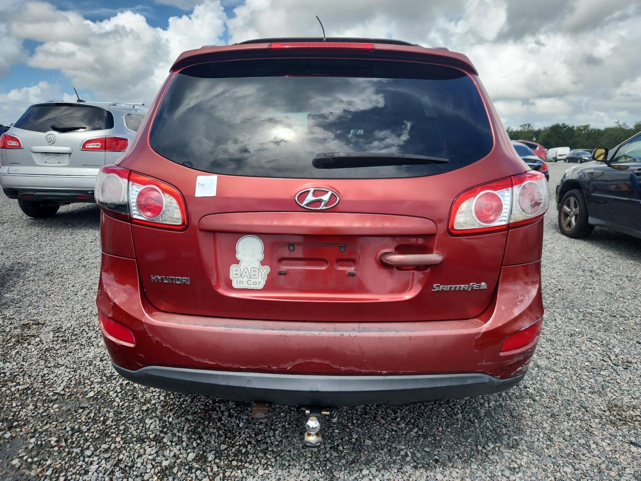 2010 Hyundai Santa Fe Se Red vin: 5NMSH4AG7AH392125