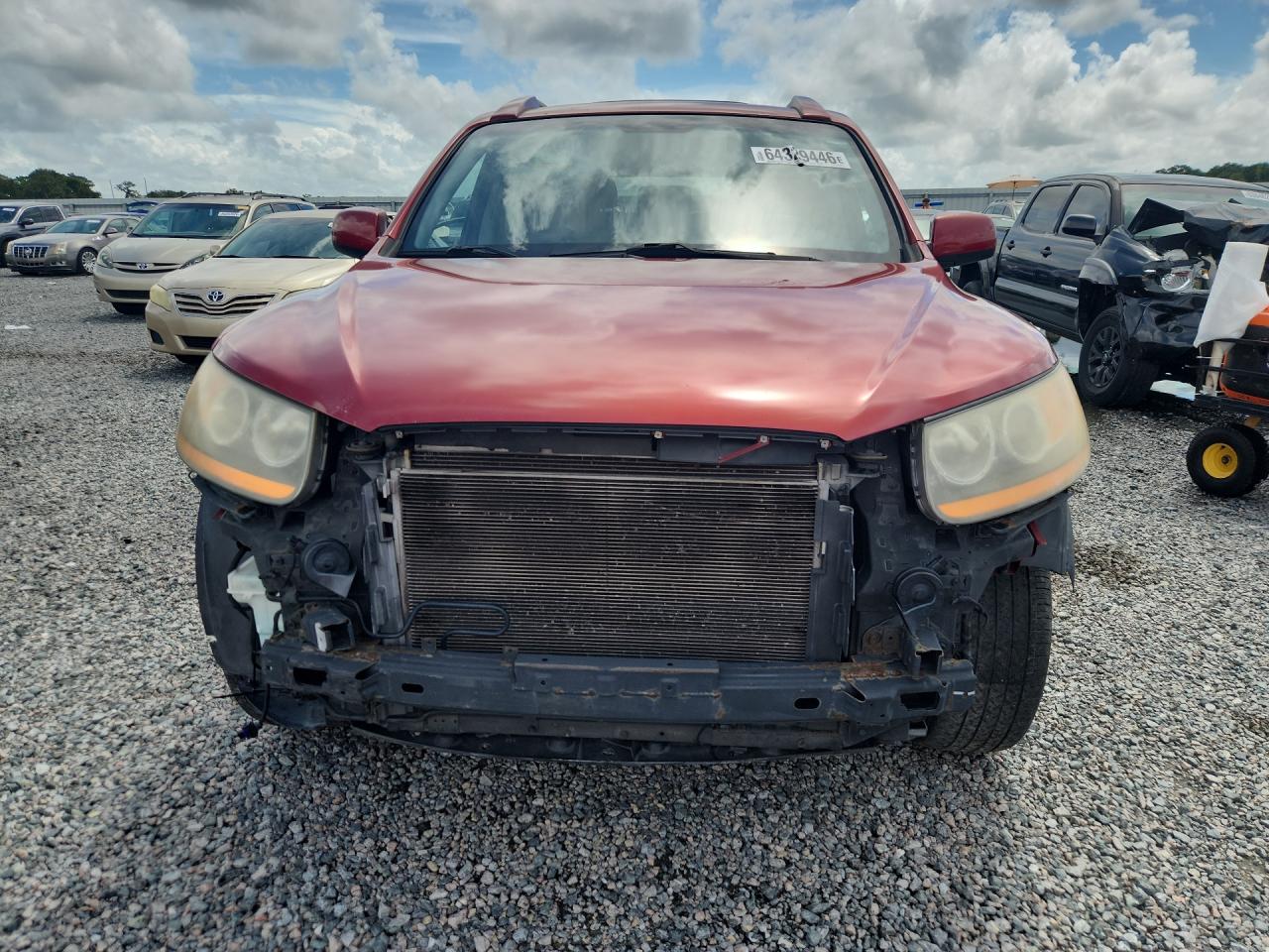 2010 Hyundai Santa Fe Se Red vin: 5NMSH4AG7AH392125