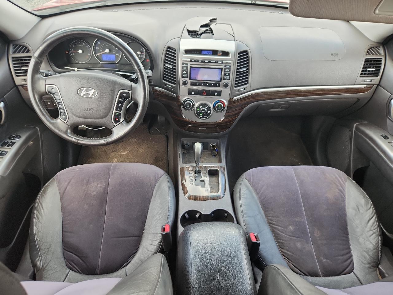 2010 Hyundai Santa Fe Se Red vin: 5NMSH4AG7AH392125