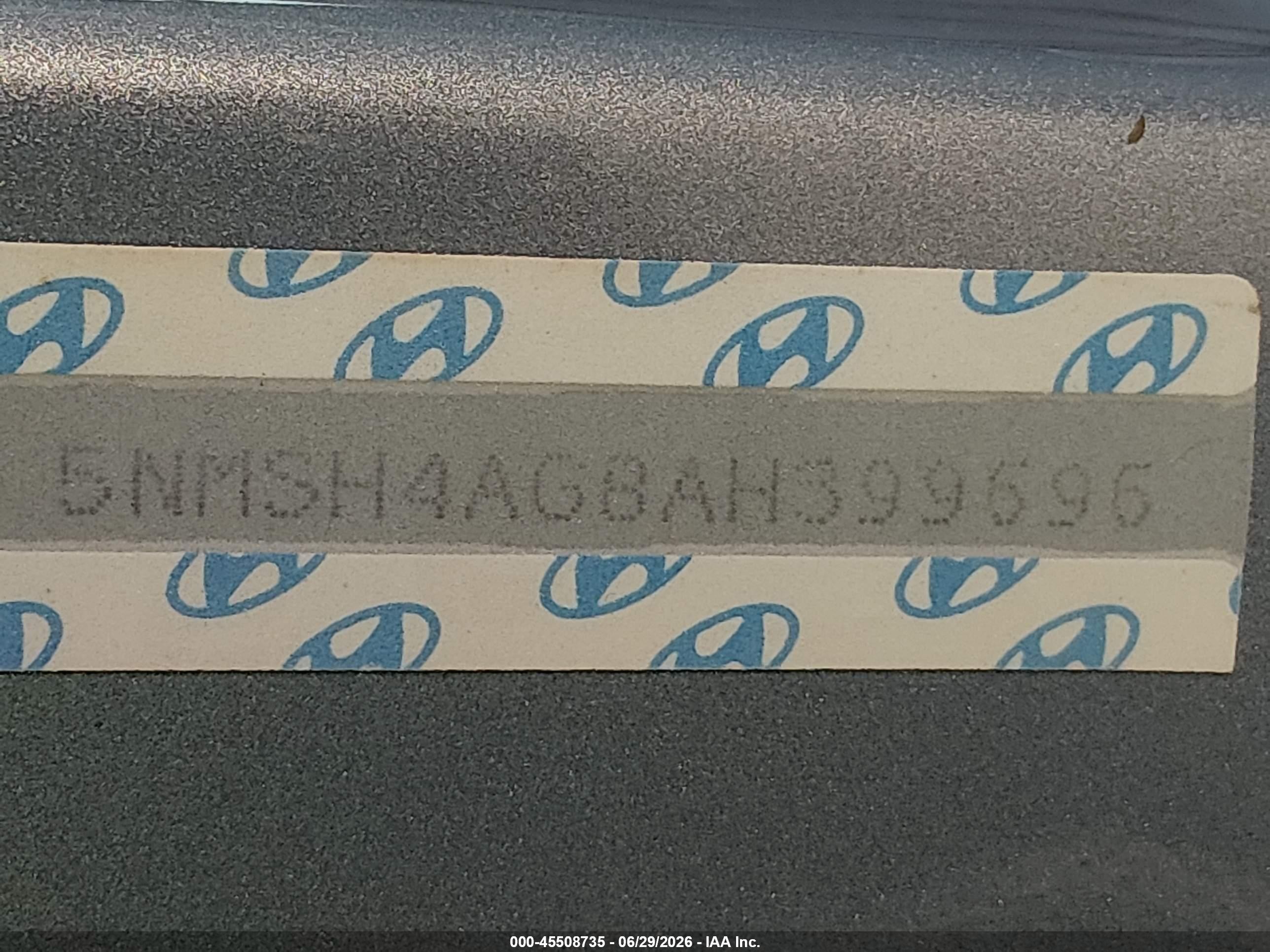 2010 Hyundai Santa Fe Se Light Blue vin: 5NMSH4AG8AH399696