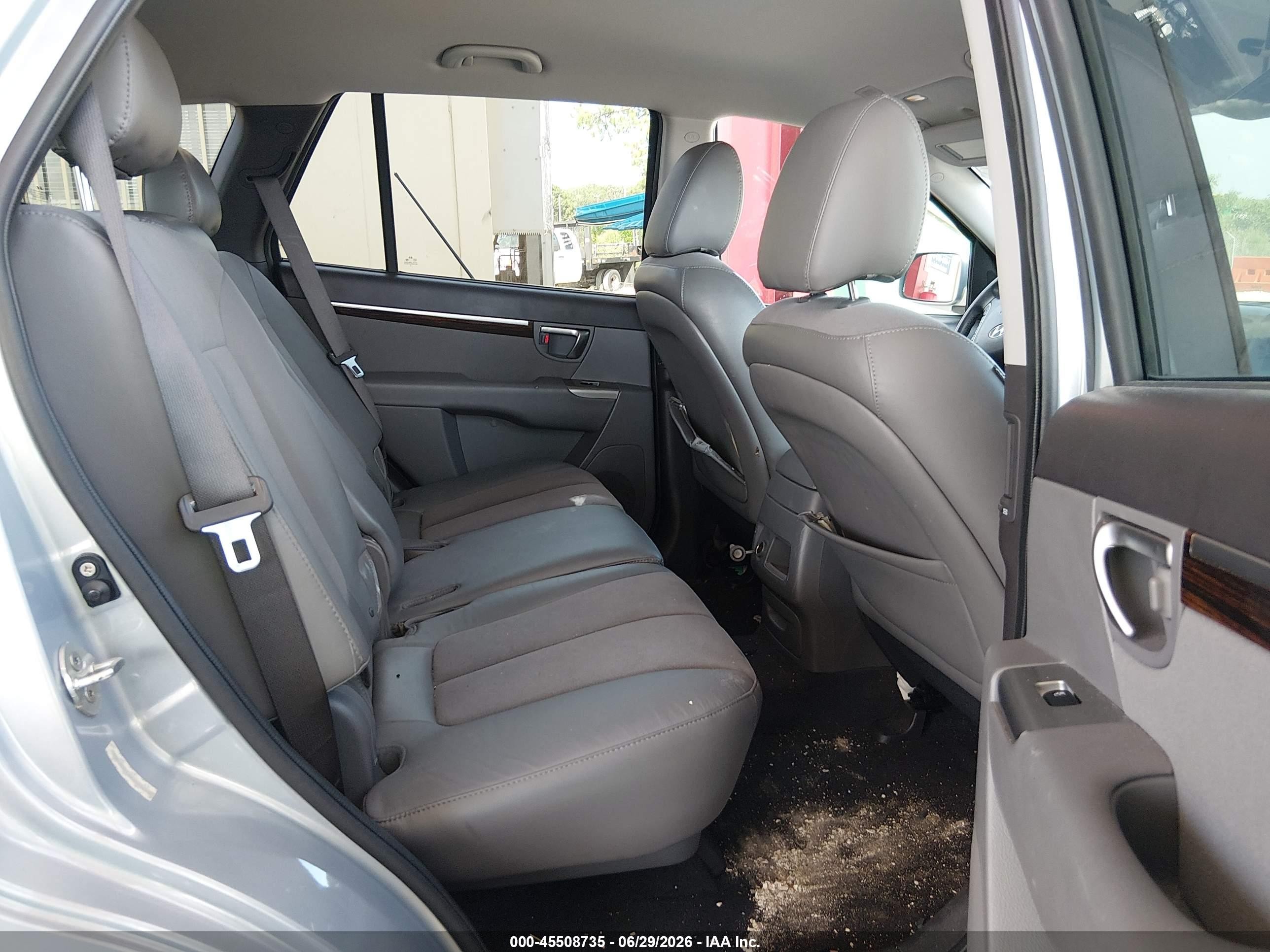 2010 Hyundai Santa Fe Se Light Blue vin: 5NMSH4AG8AH399696