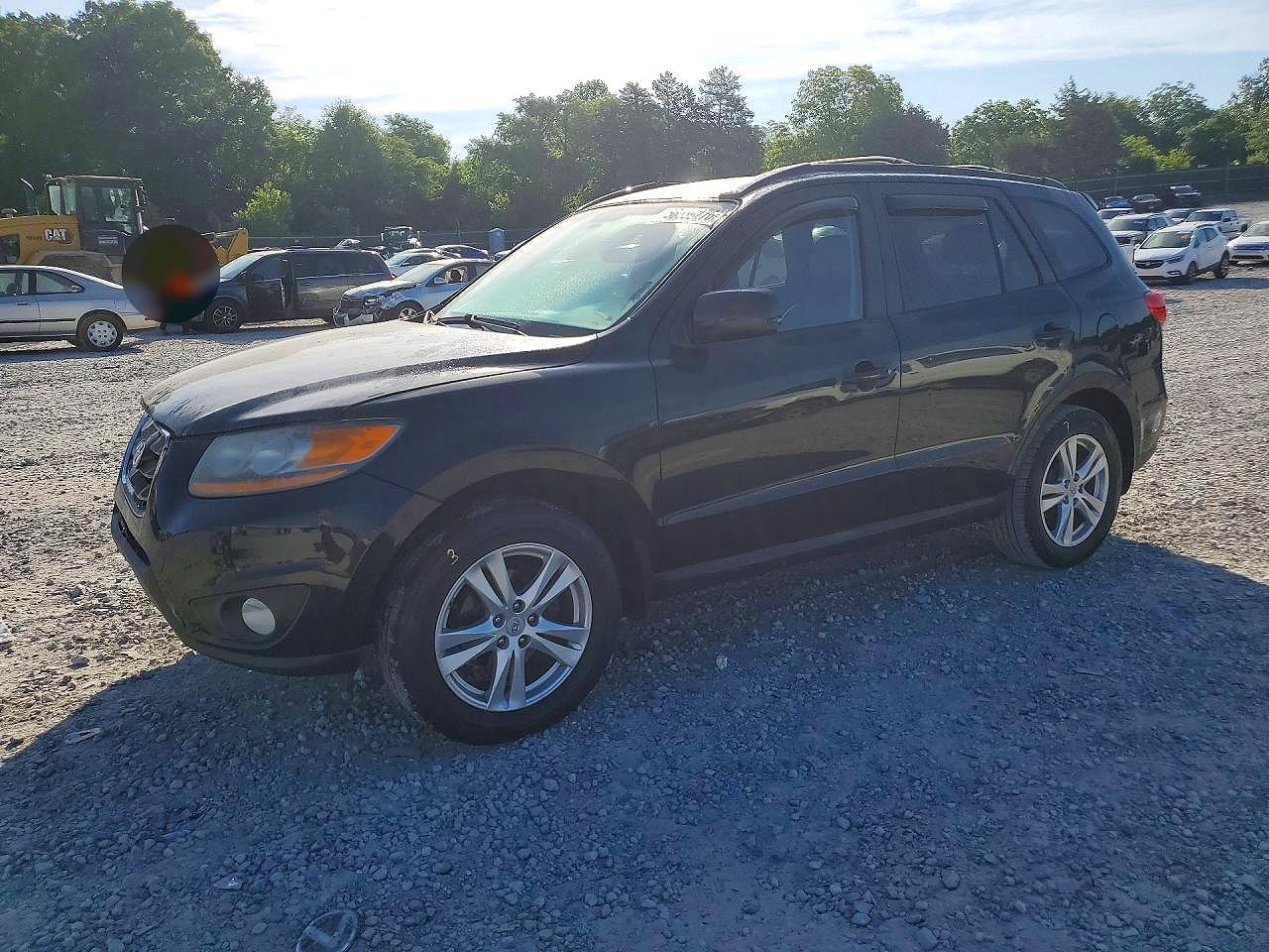 2010 Hyundai Santa Fe Se Black vin: 5NMSH4AGXAH357594