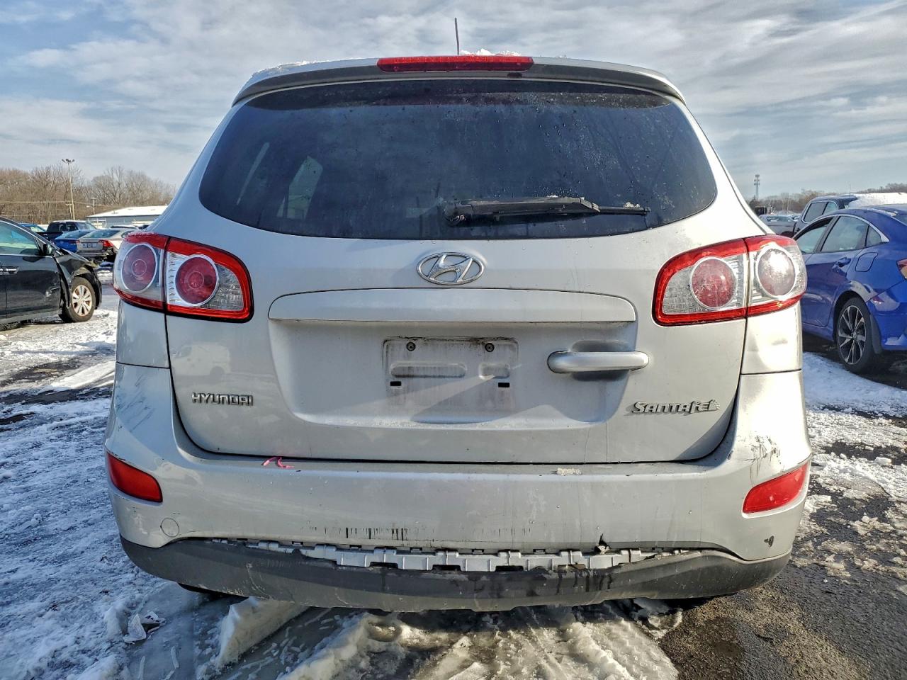 2010 Hyundai Santa Fe Se Silver vin: 5NMSH4AGXAH403621