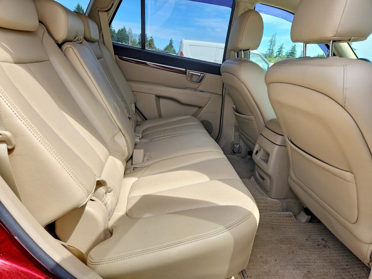 2007 Hyundai Santa Fe Se Burgundy vin: 5NMSH73E07H028652