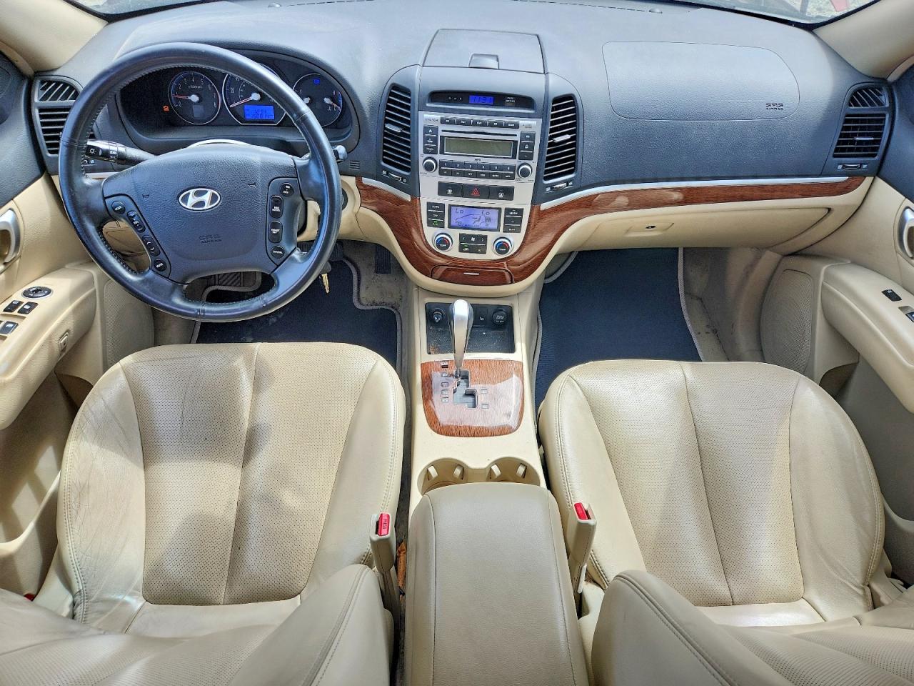 2007 Hyundai Santa Fe Se Burgundy vin: 5NMSH73E07H028652