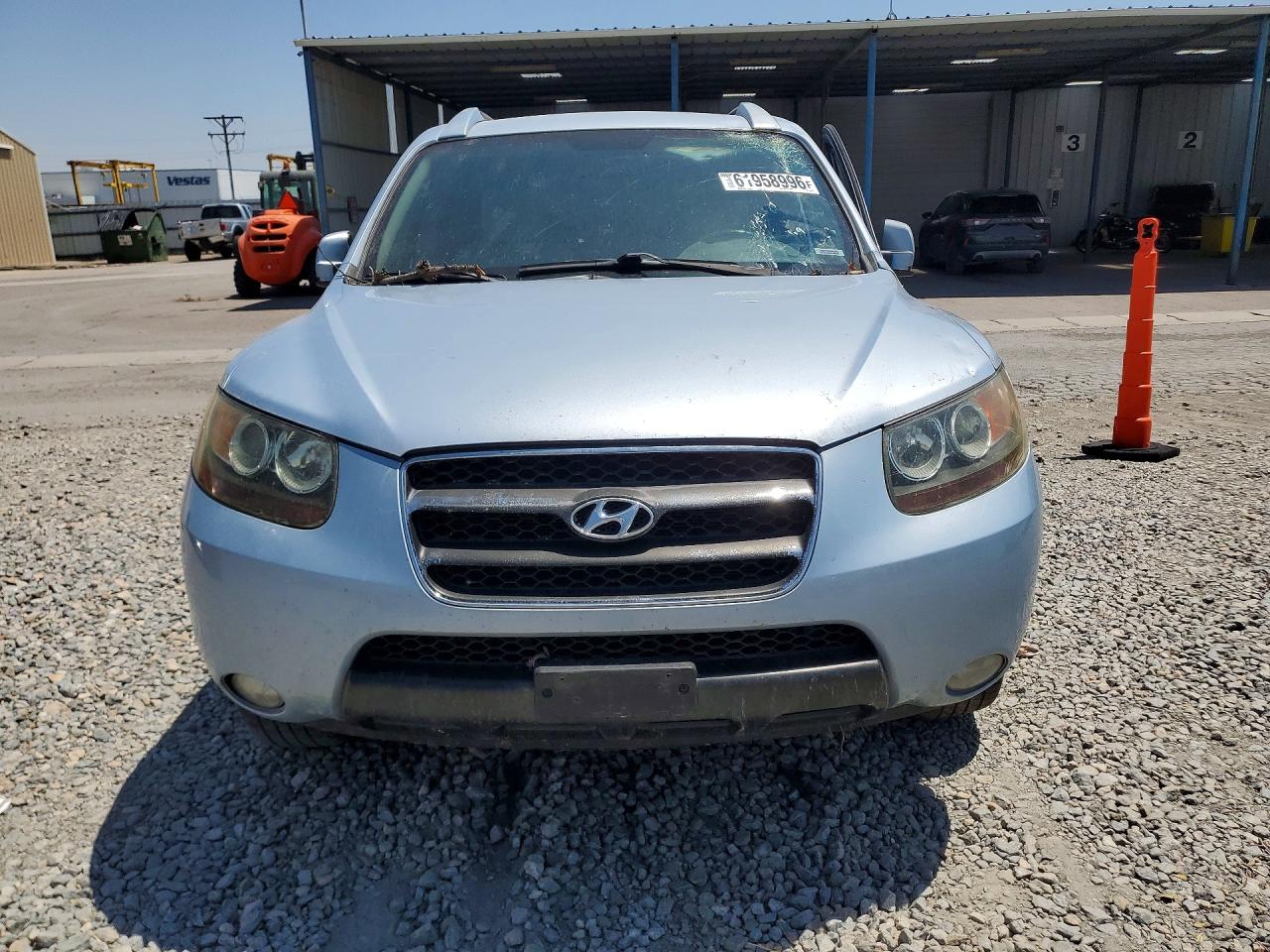 2007 Hyundai Santa Fe Se Blue vin: 5NMSH73E07H069363